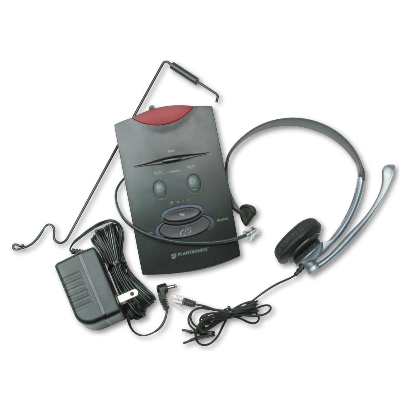 Auriculares telefónicos Plantronics S11 con micrófono cancelación ruido