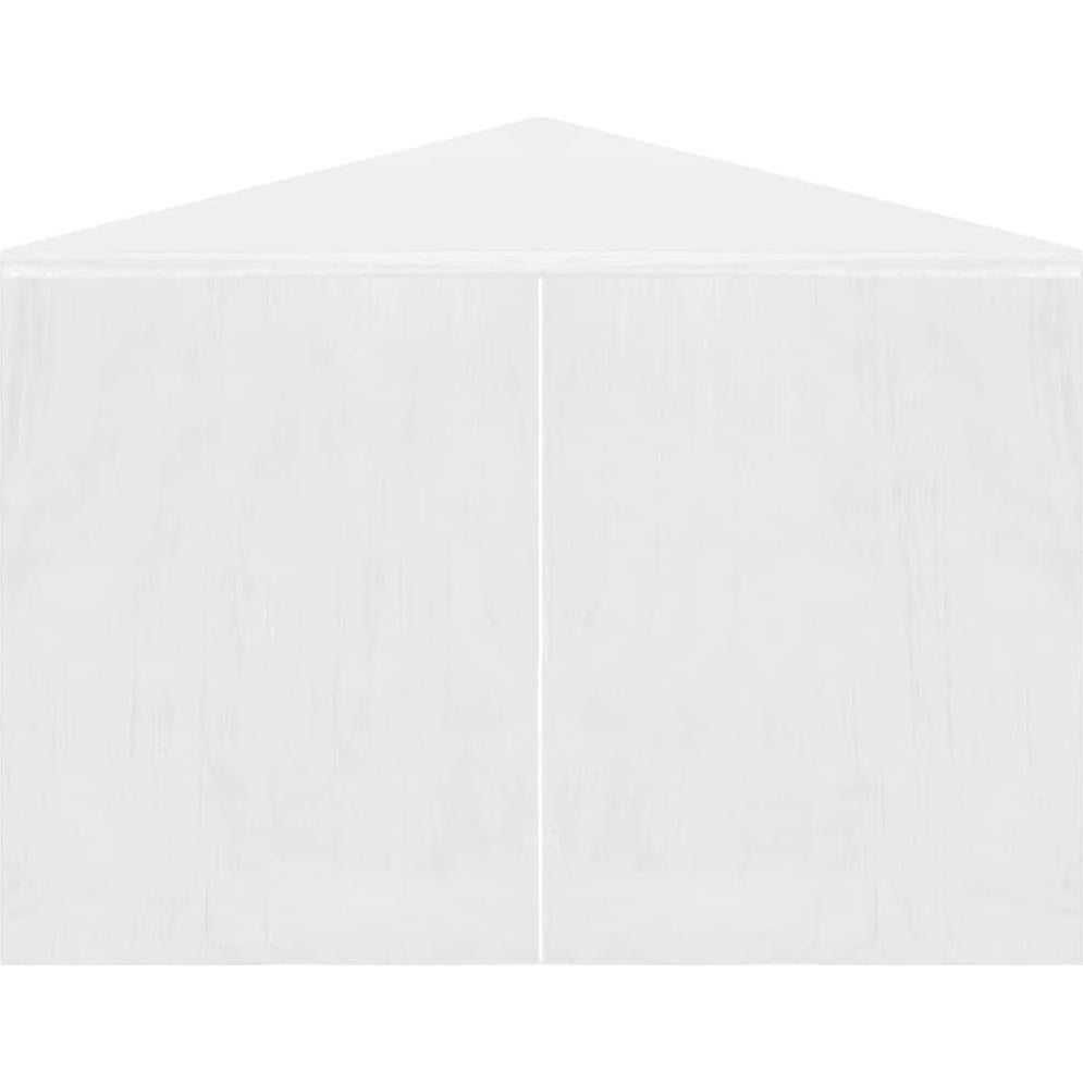 Carpa de Fiesta ZQQLVOO 3x3m Blanca Resistente a UV y Agua