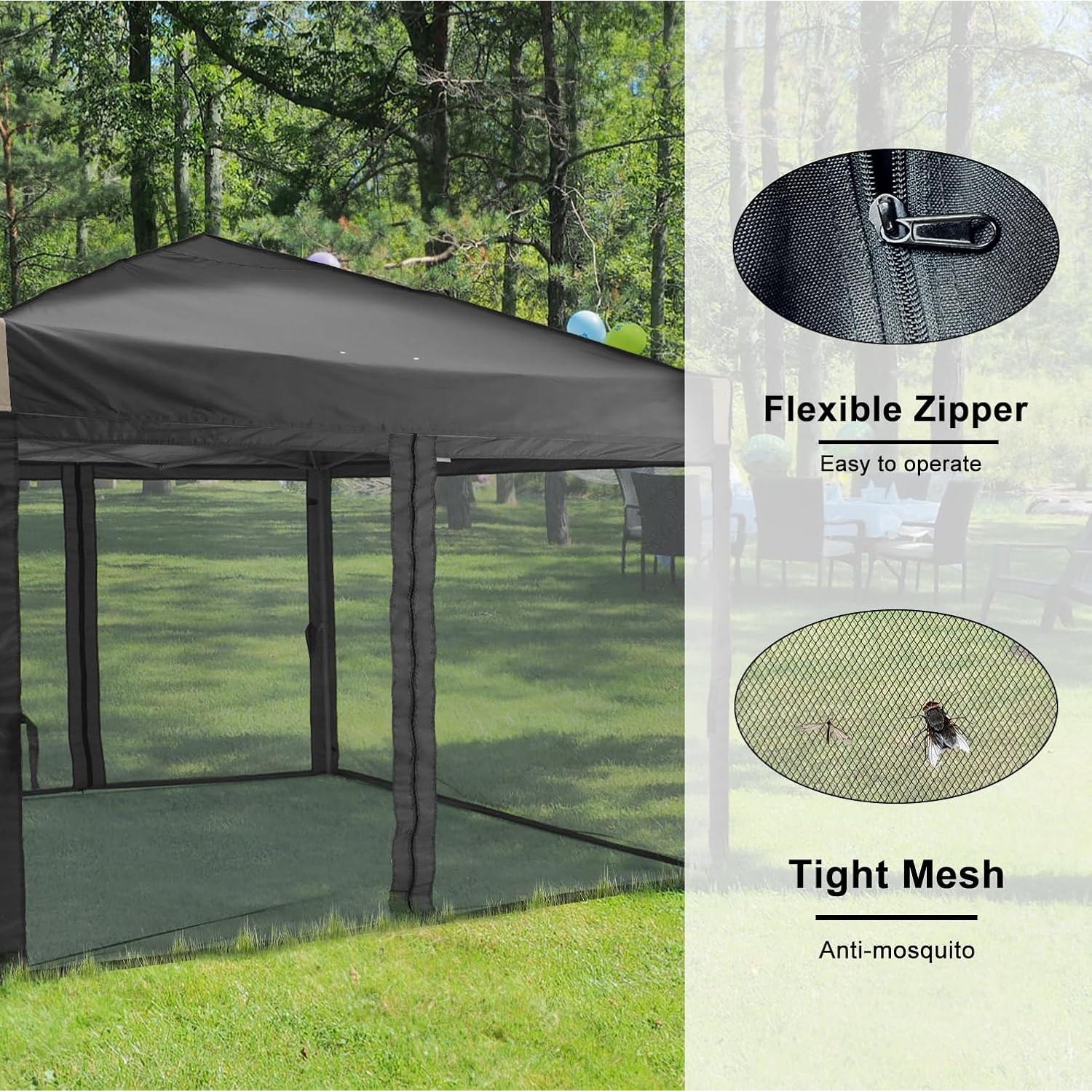 Carpa Plegable Aoodor 3x3m Resistente al Agua con Bolsa