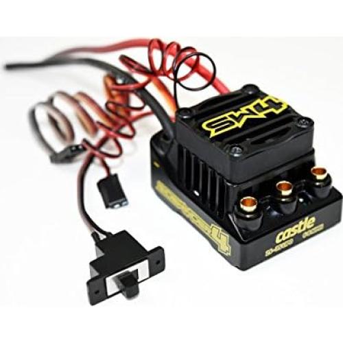 Castle Creations Sidewinder 4 ESC y motor 1406 7700KV RC 1/10