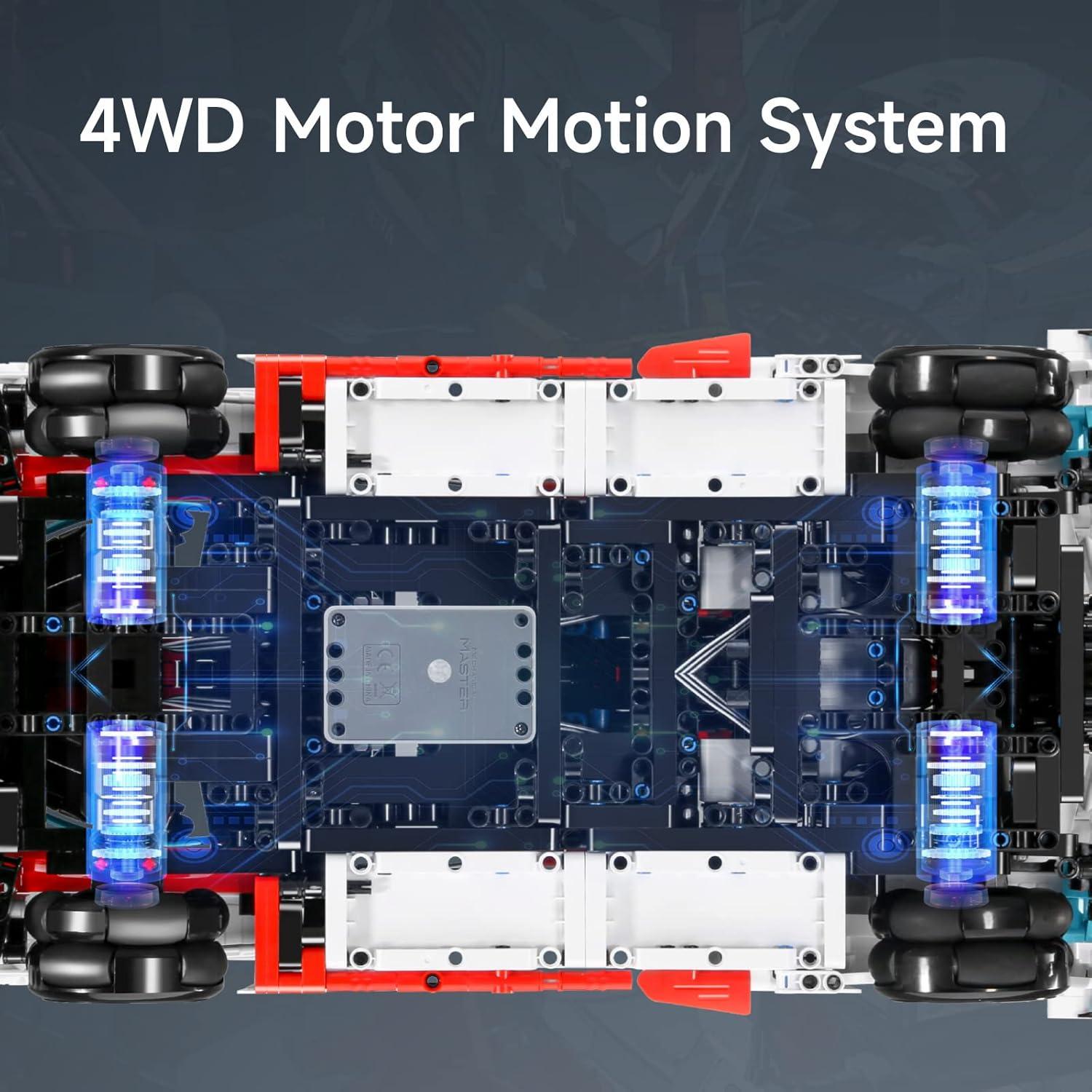 Kit de Construcción de Super Coches QIHU Ap IE 2277 PCS