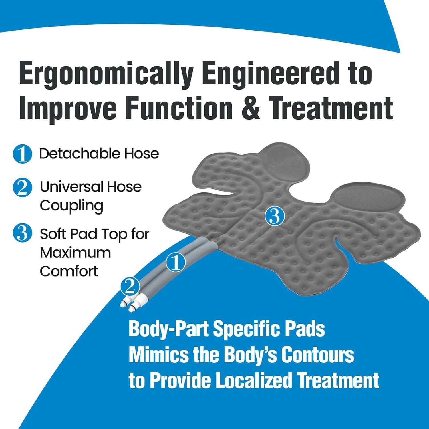 Máquina de Terapia Fría Ossur Cold Rush con Almohadilla Hombro