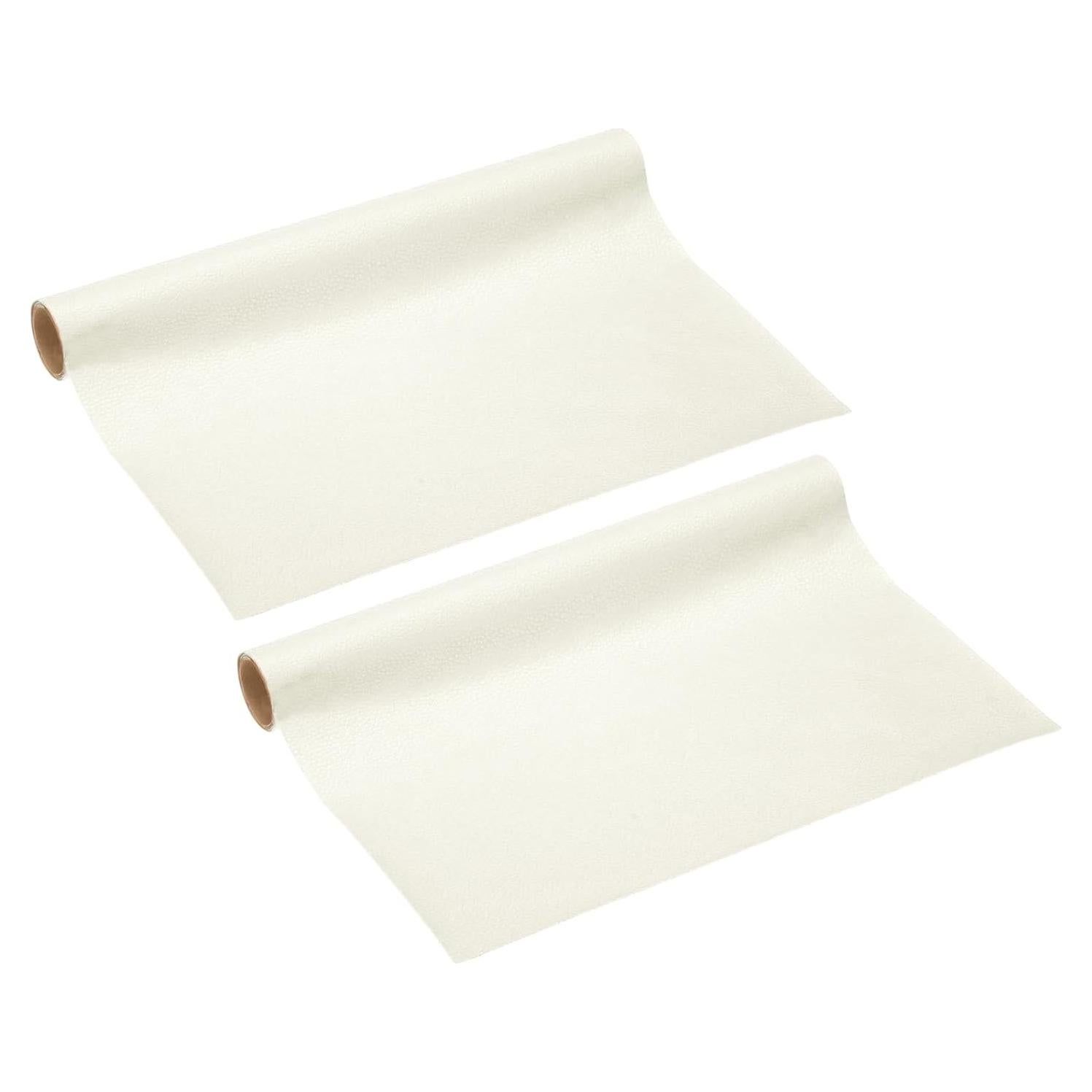 Parche de Reparación de Cuero PATIKIL 2 Pack 25x60 cm Beige