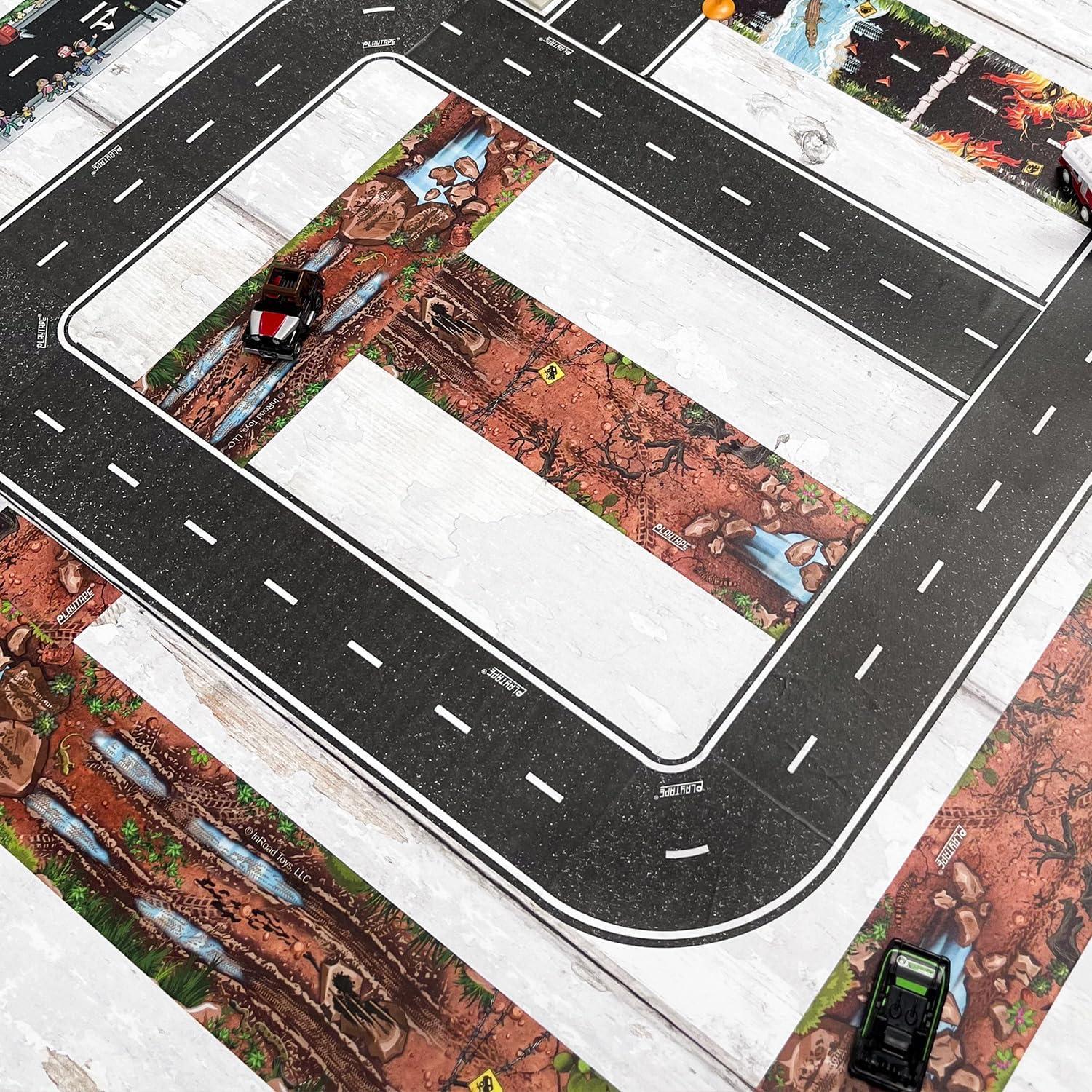 Paquete Variado PlayTape Cinta de Carretera 4-pack 9,14 m