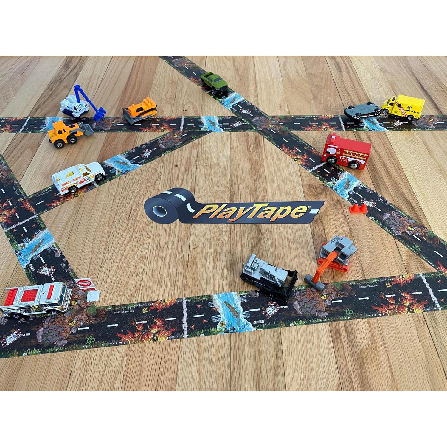 PlayTape Cinta de Rescate - Paquete de 2 Rollos 5 cm x 9 m