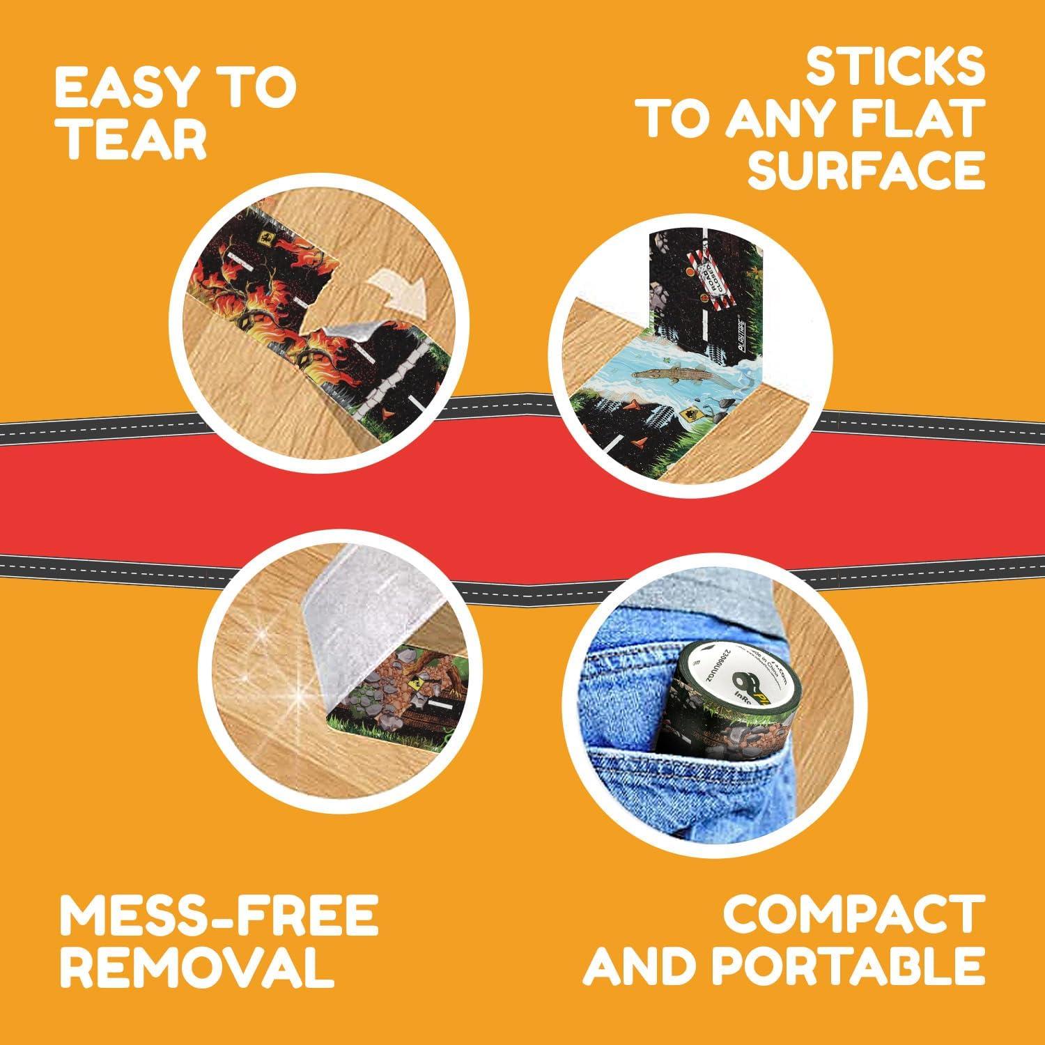 PlayTape Cinta de Rescate - Paquete de 2 Rollos 5 cm x 9 m