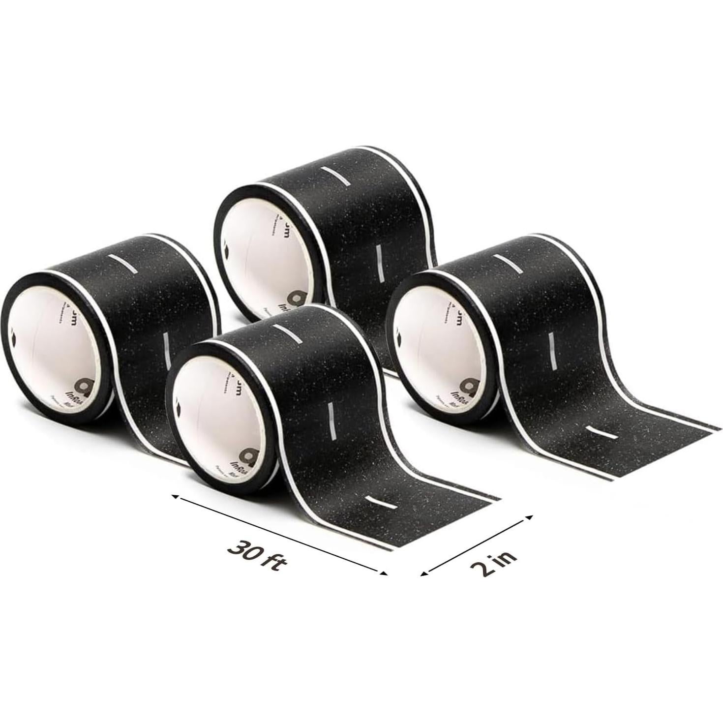 Cinta de carretera PlayTape - Paquete de 4 de 9 m x 5 cm