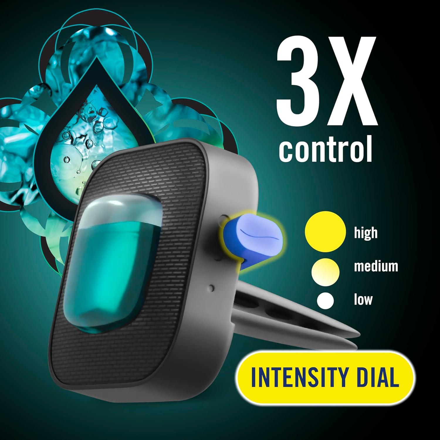 Febreze Unstopables Clip Ventilación Automóvil Fresco 4 Piezas