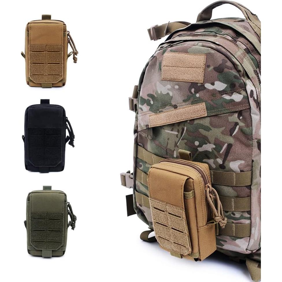 Bolsa EDC Molle Atwilltap para Teléfono - Verde Militar