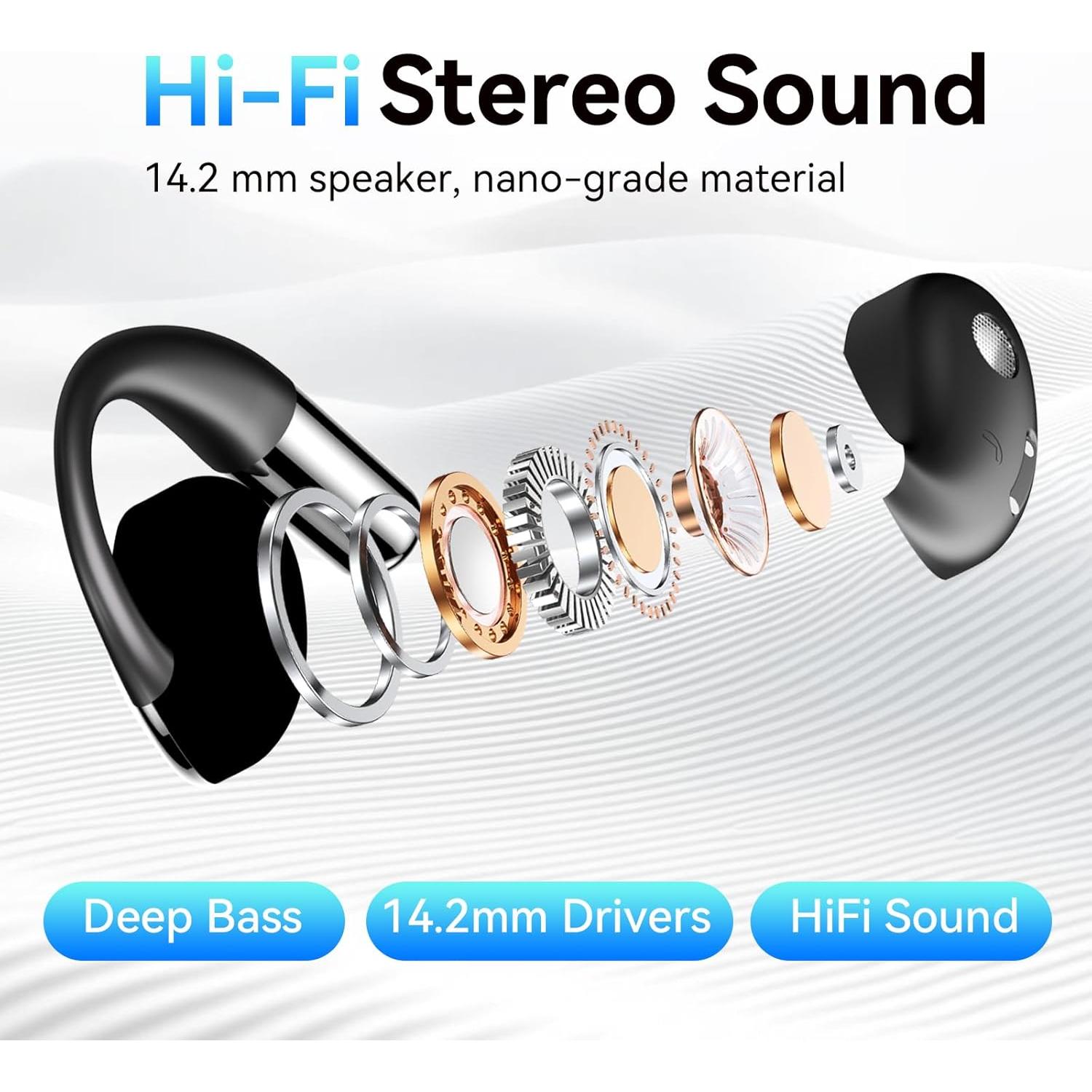 Auriculares Traductores 3 en 1 CHUNMU Negro, 150 Idiomas