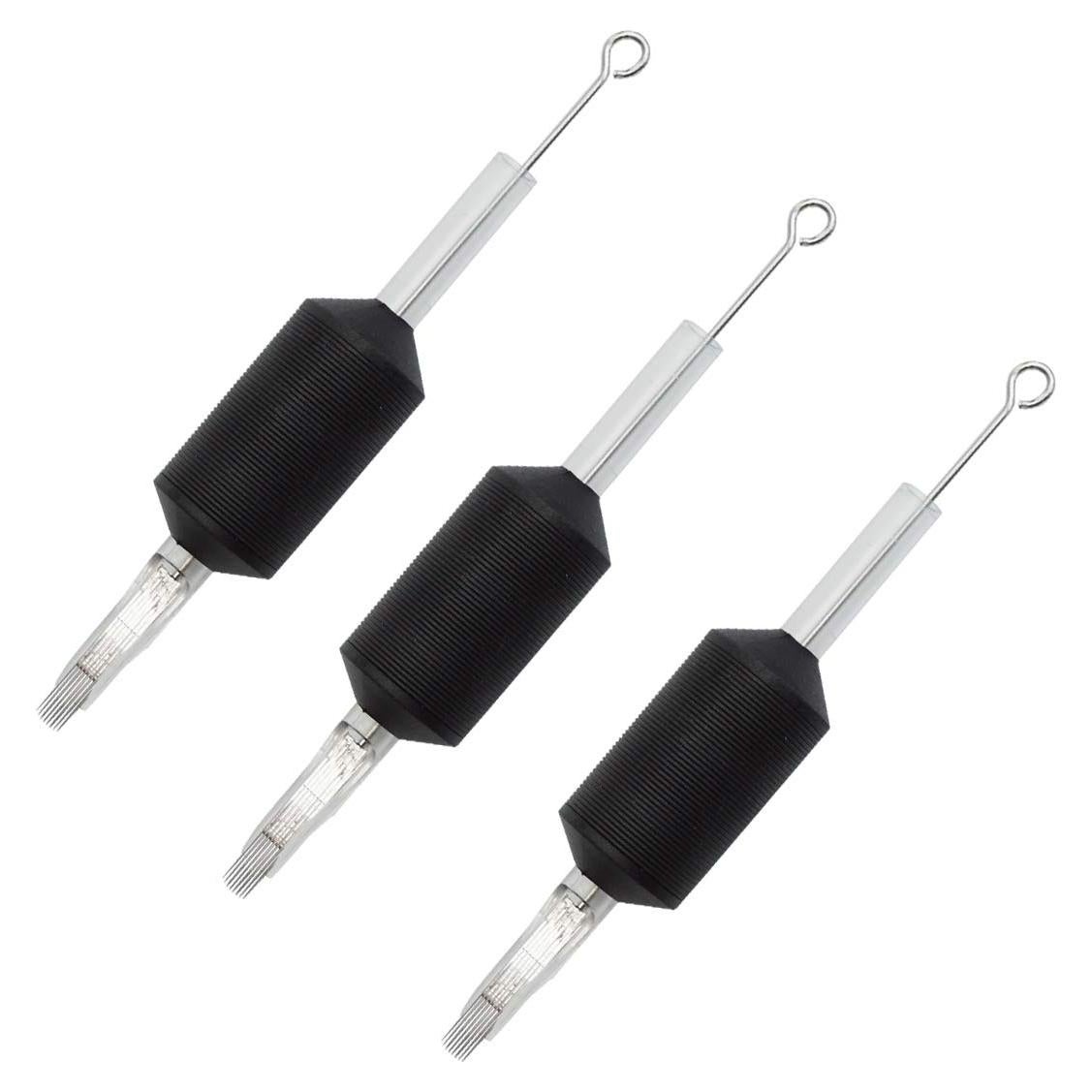 20 Tubos de Tatuaje Desechables Agujahouse 25mm con Agujas