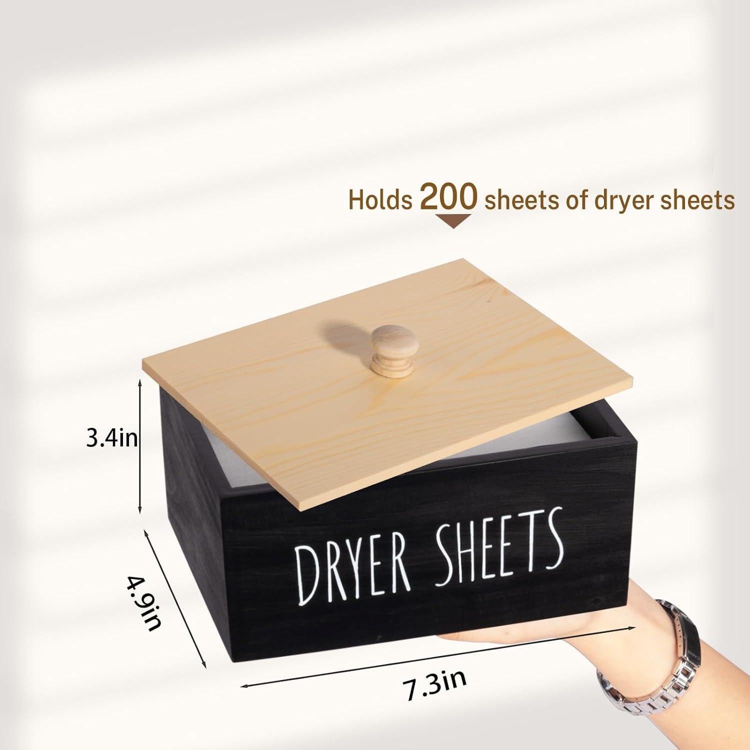 Contenedor de Hojas de Secadora Zoocatia Negro 19.9x13.5 cm