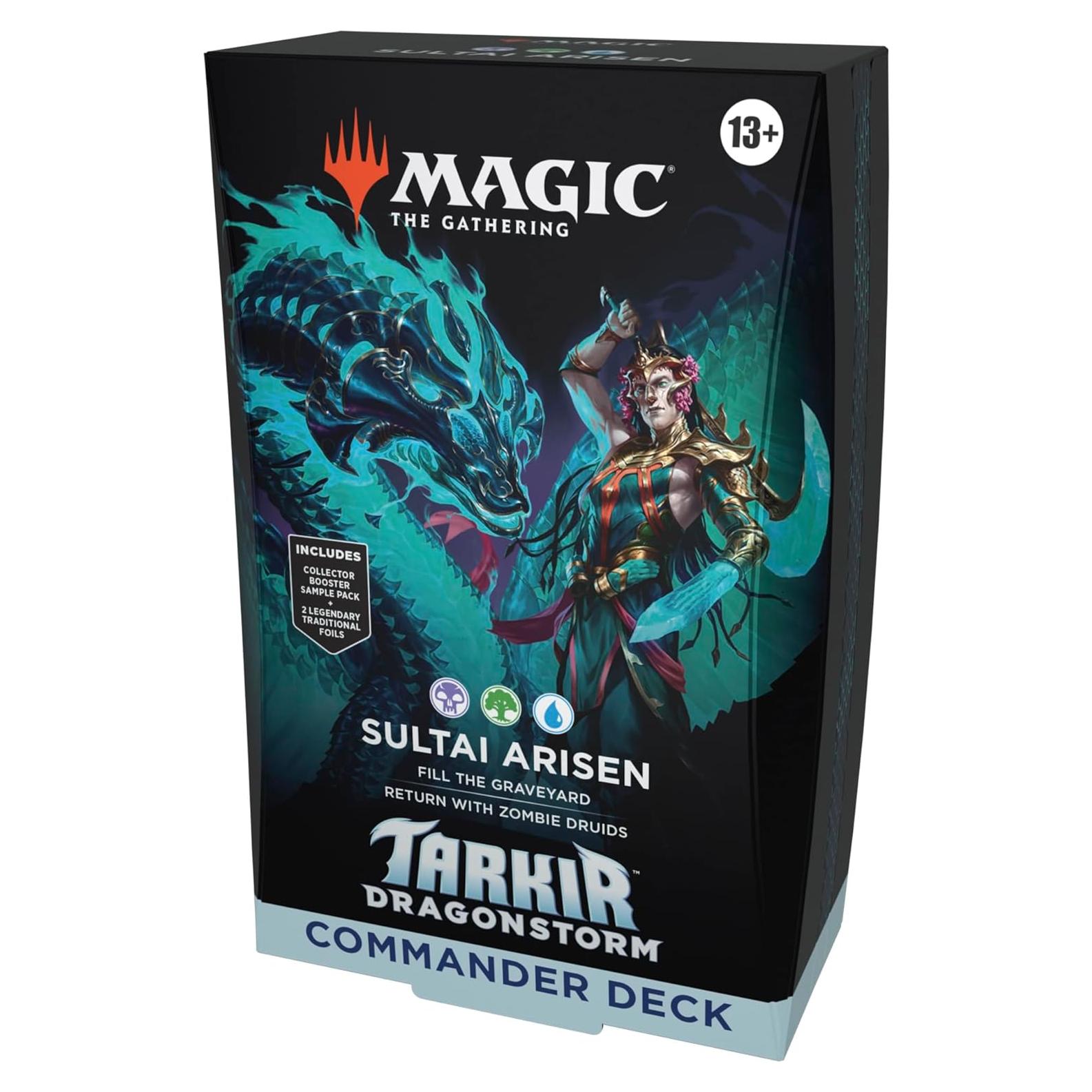 Mazo Commander Magic The Gathering Sultai Resurgido 100 cartas
