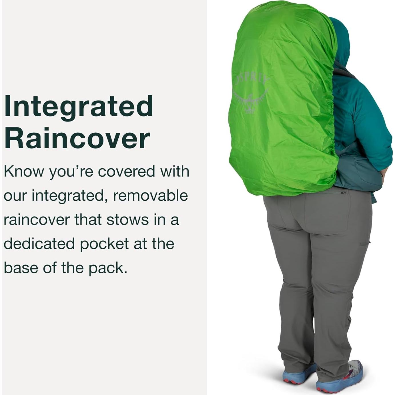 Mochila de senderismo Osprey Renn 65L Mujeres Azul/Naranja