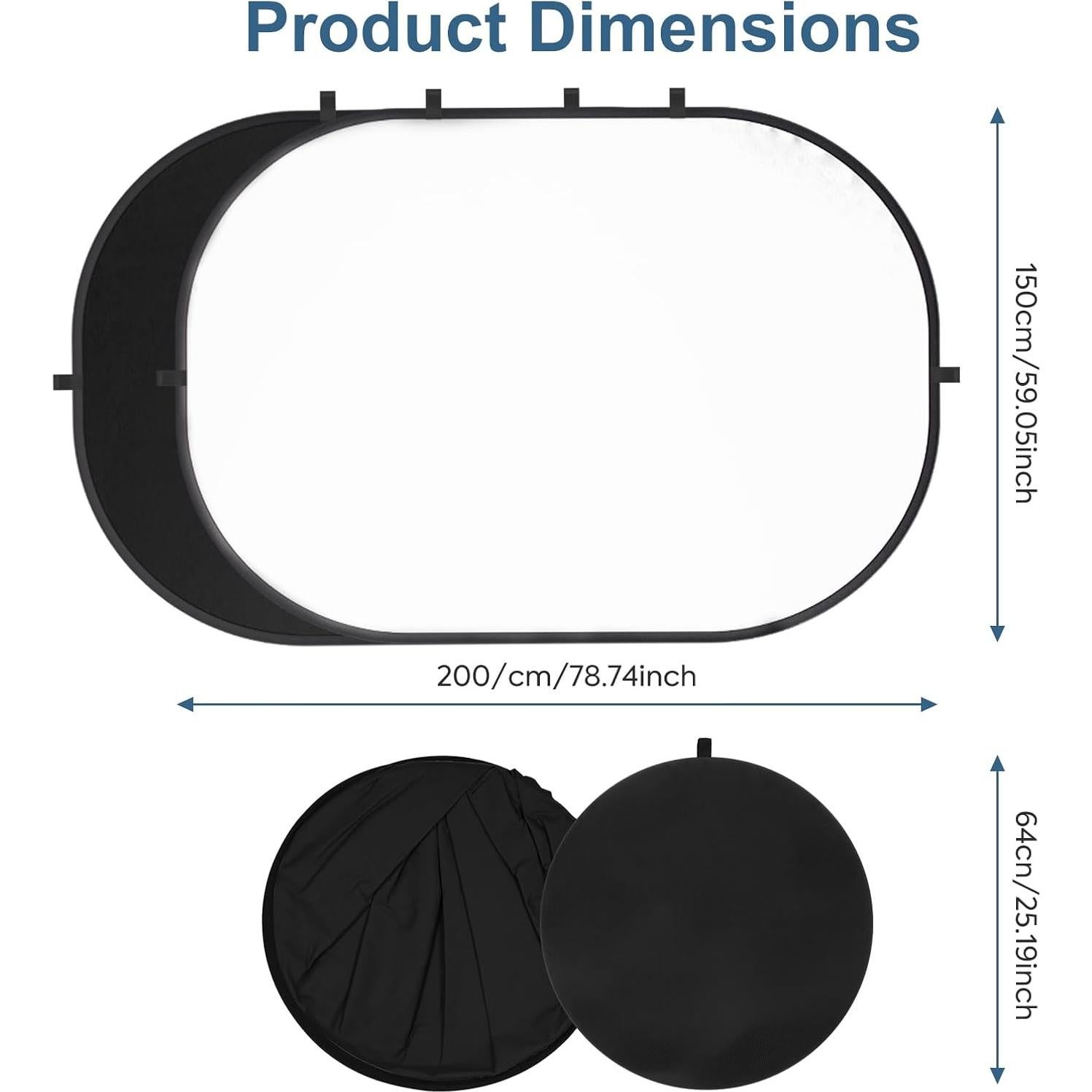 Fondo de Fotografía Reversible 2 en 1 SEDGEWIN 1.83x2.00m
