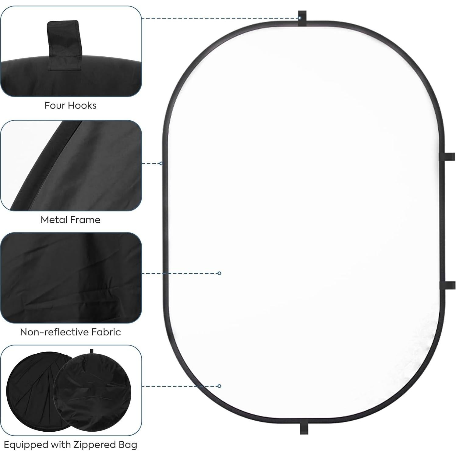 Fondo de Fotografía Reversible 2 en 1 SEDGEWIN 1.83x2.00m