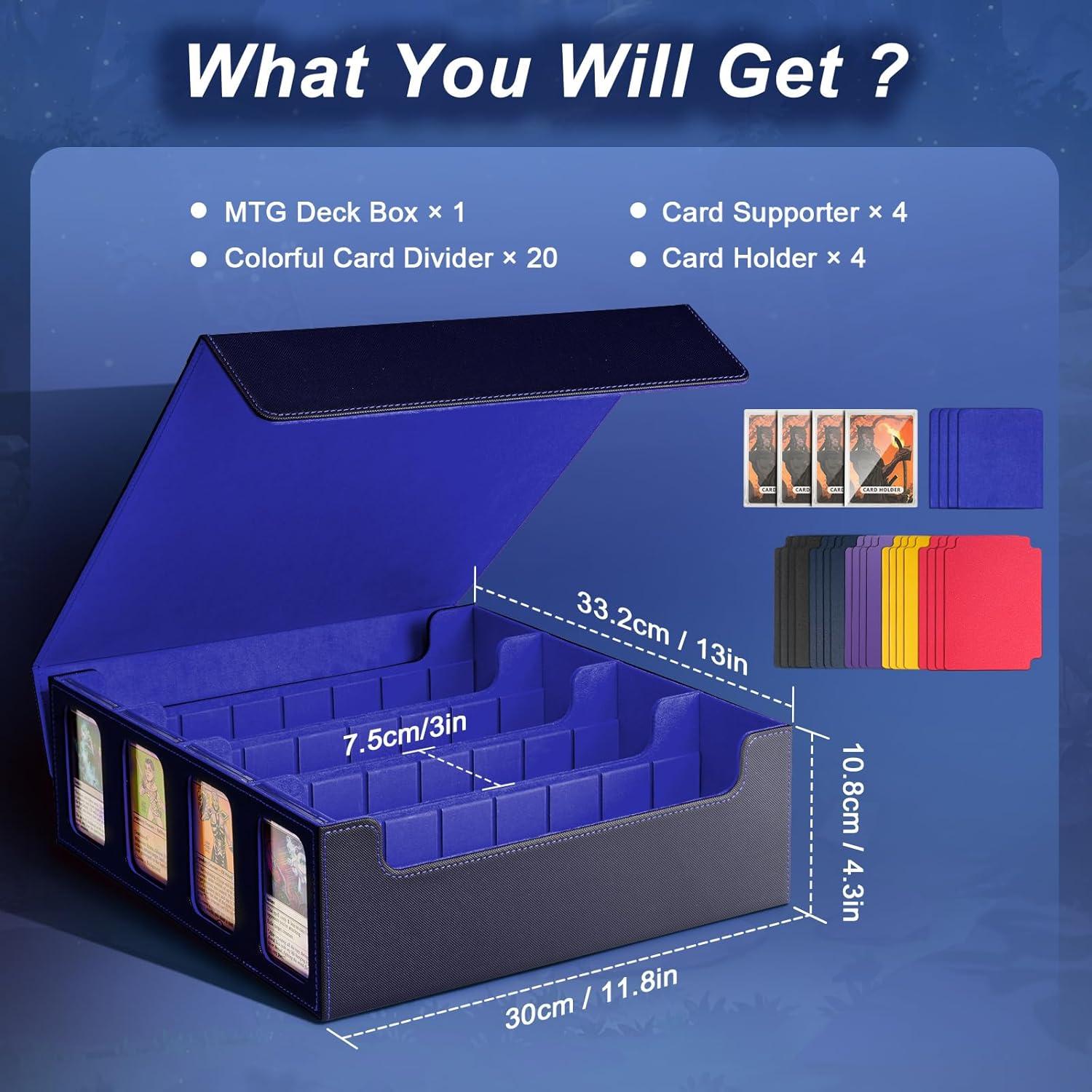 Caja de Deck TiMOVO para 3000 Cartas Coleccionables