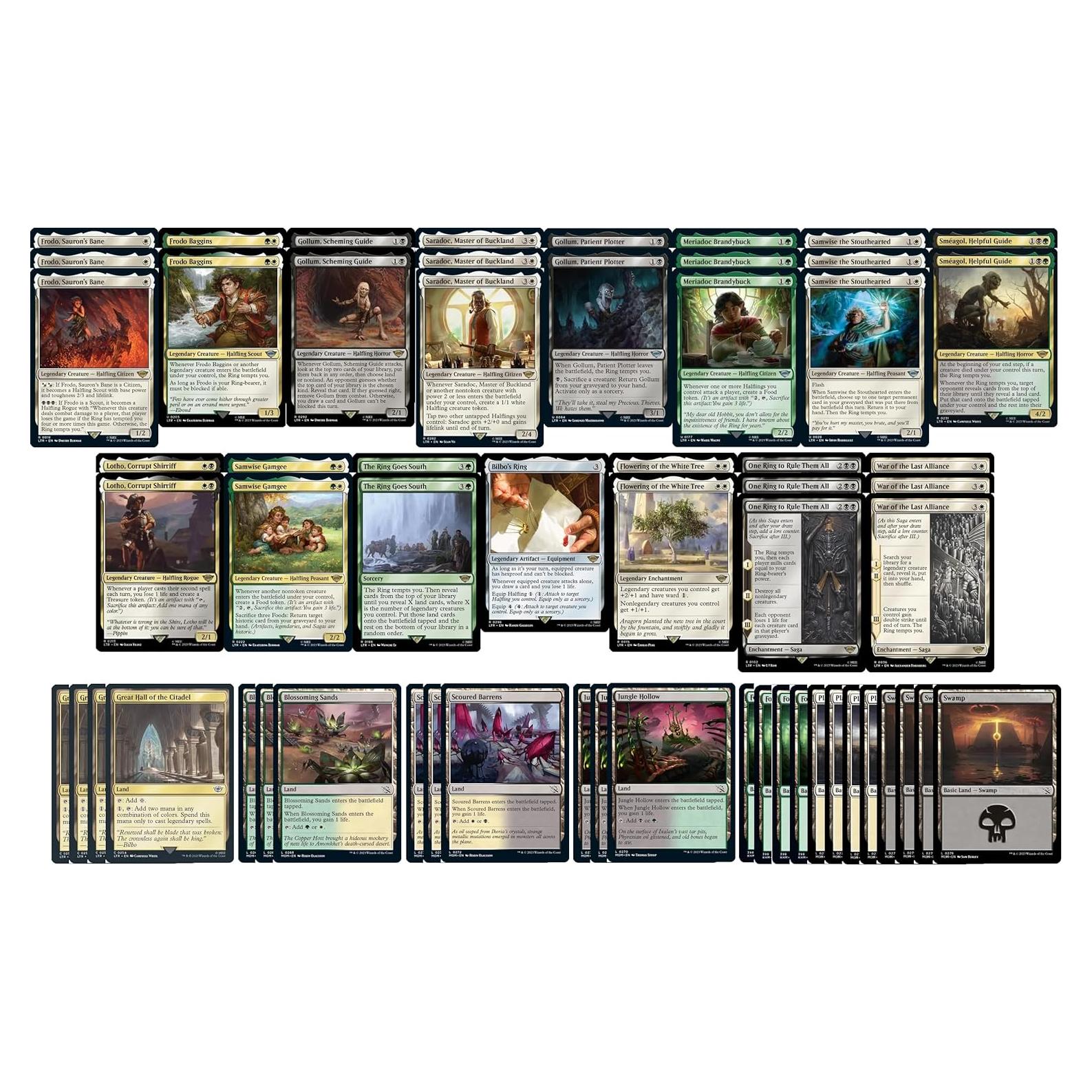 Mazo Legendario Abzan - Magic The Gathering - 60 Cartas