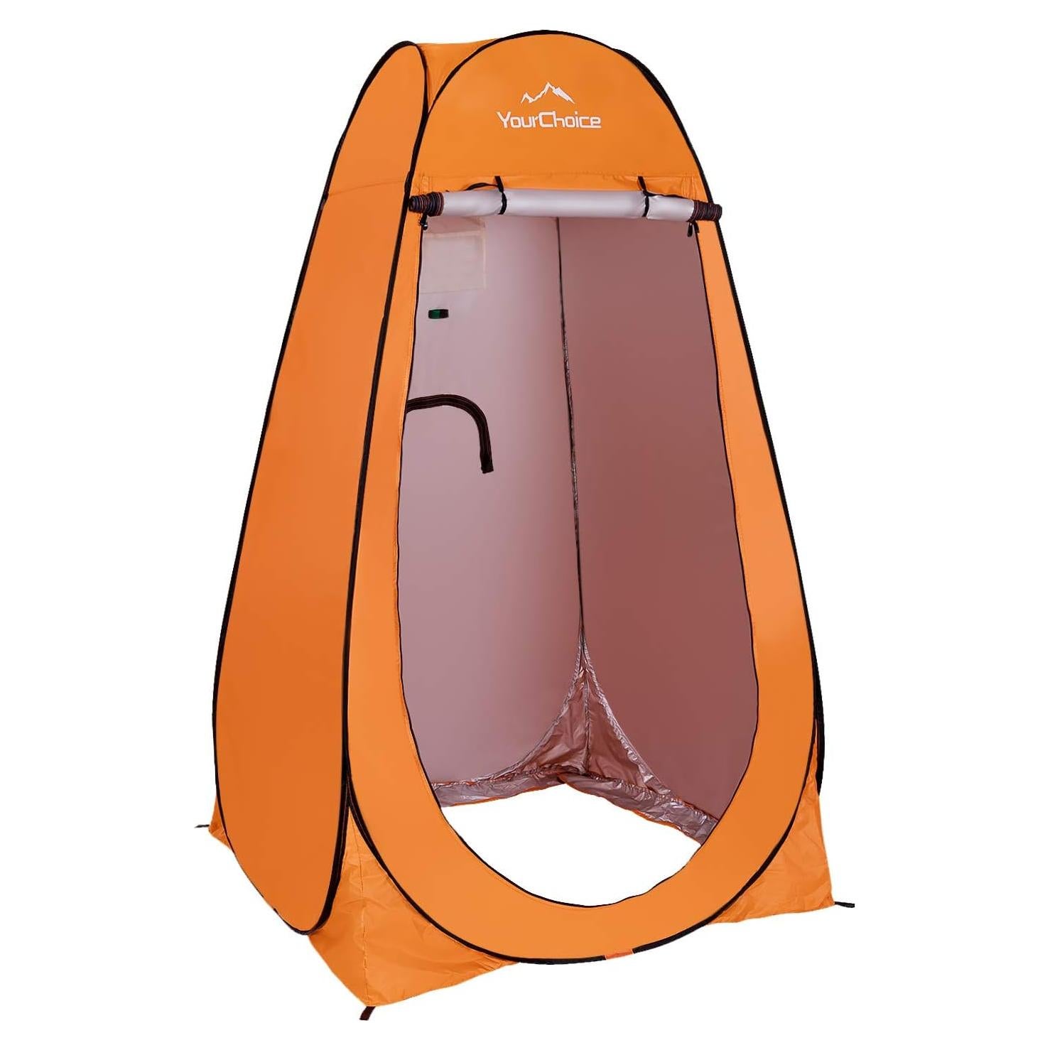 Carpa de Privacidad Pop Up Tu Elección 1.88m Naranja Camping