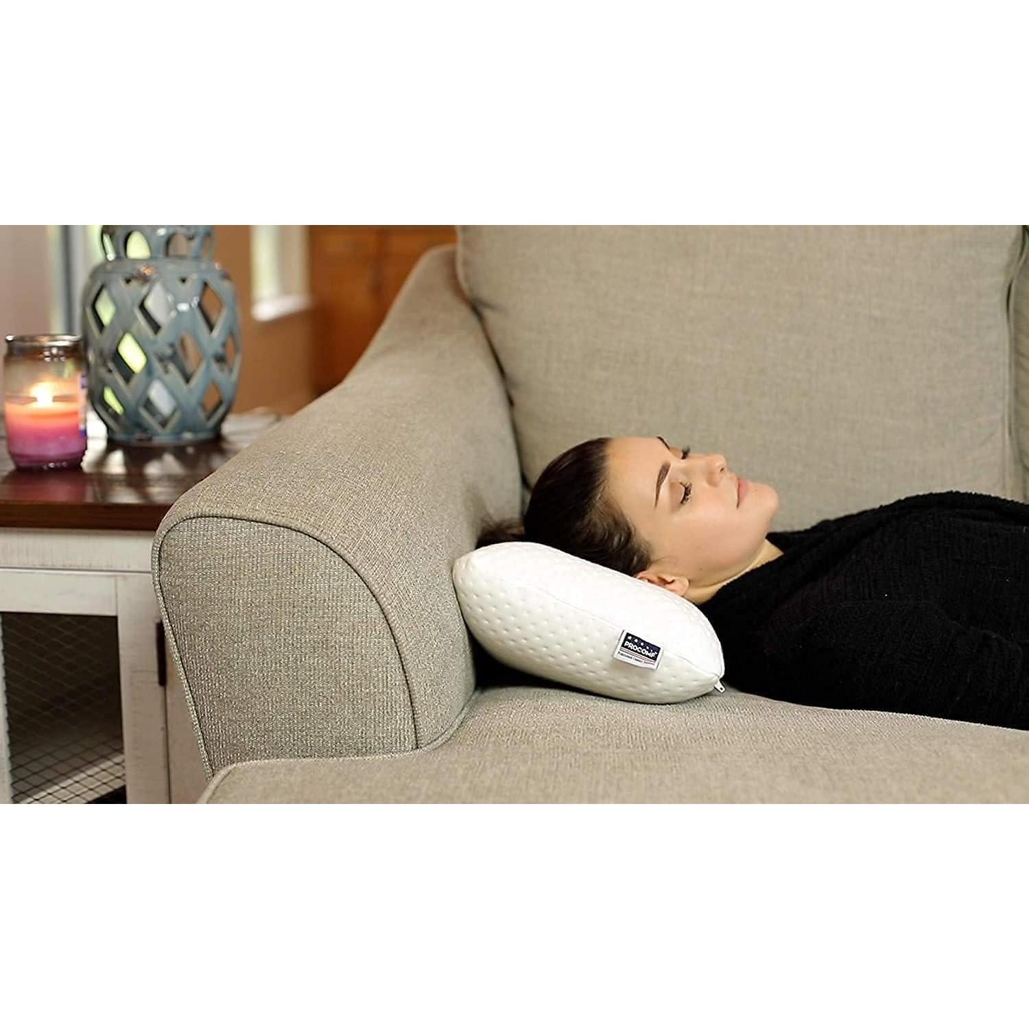 Almohada de Viaje Visco Love TM-408 Espuma de Memoria 30x25cm