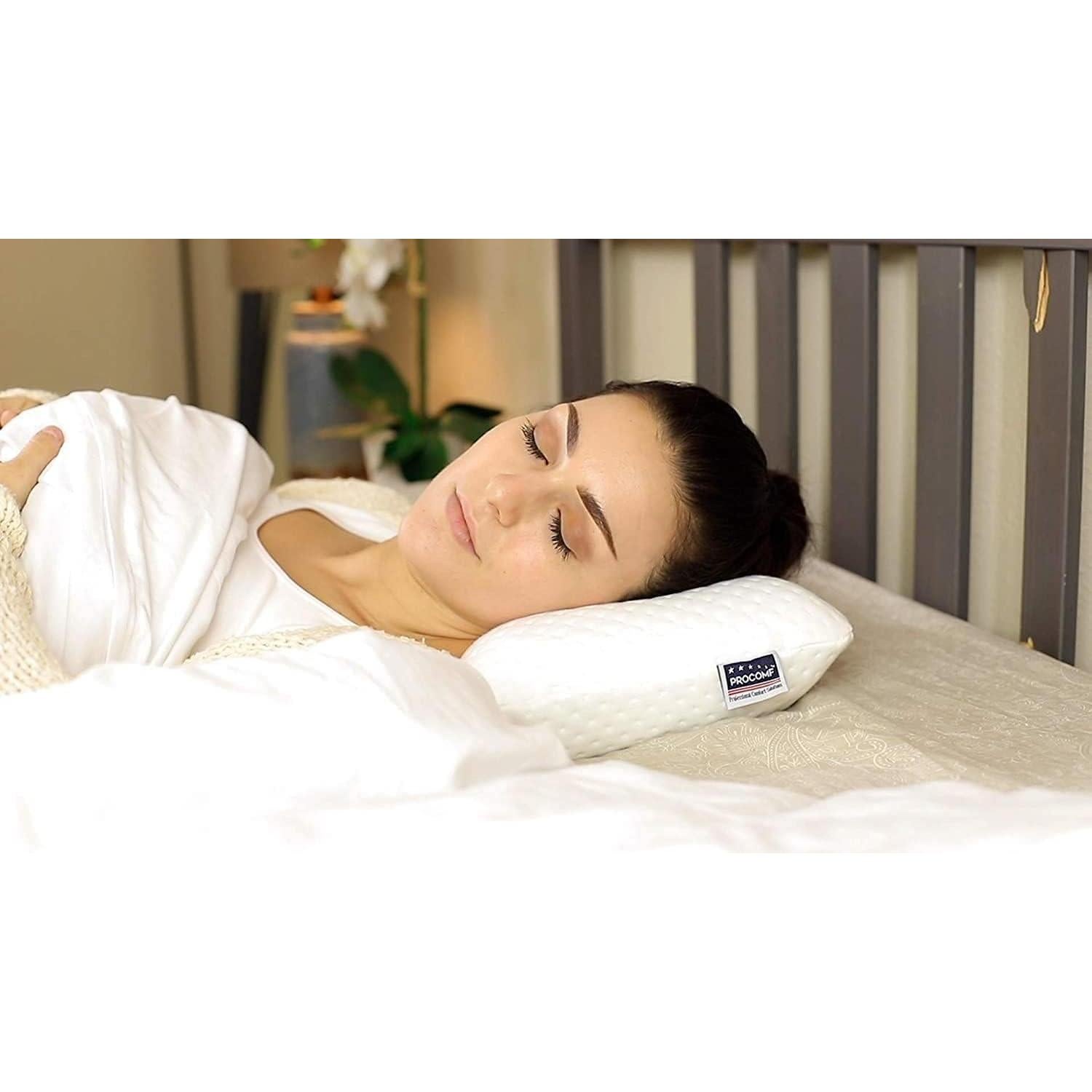 Almohada de Viaje Visco Love TM-408 Espuma de Memoria 30x25cm