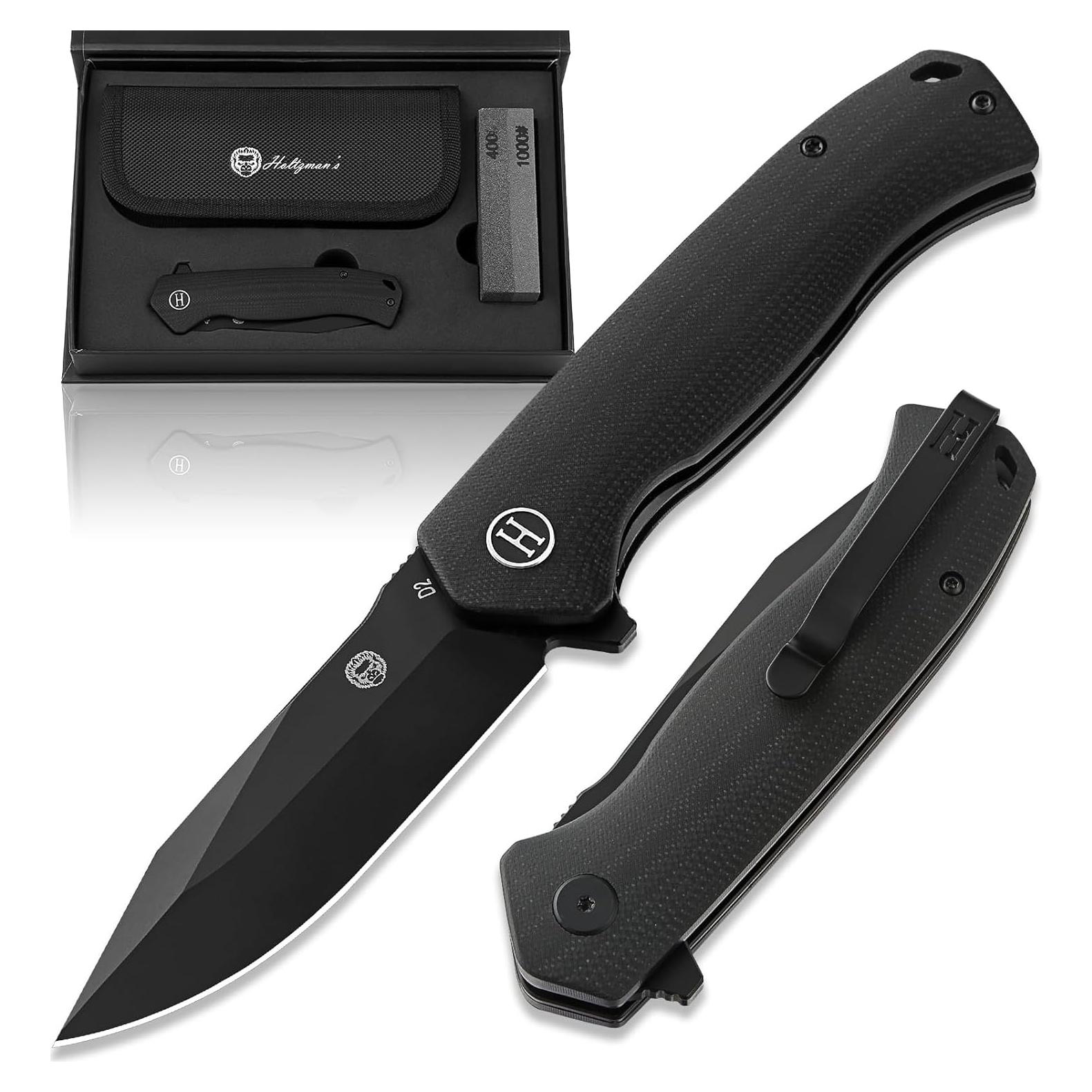 Cuchillo Plegable de Supervivencia Holtzman's Gorilla D2 19.4cm