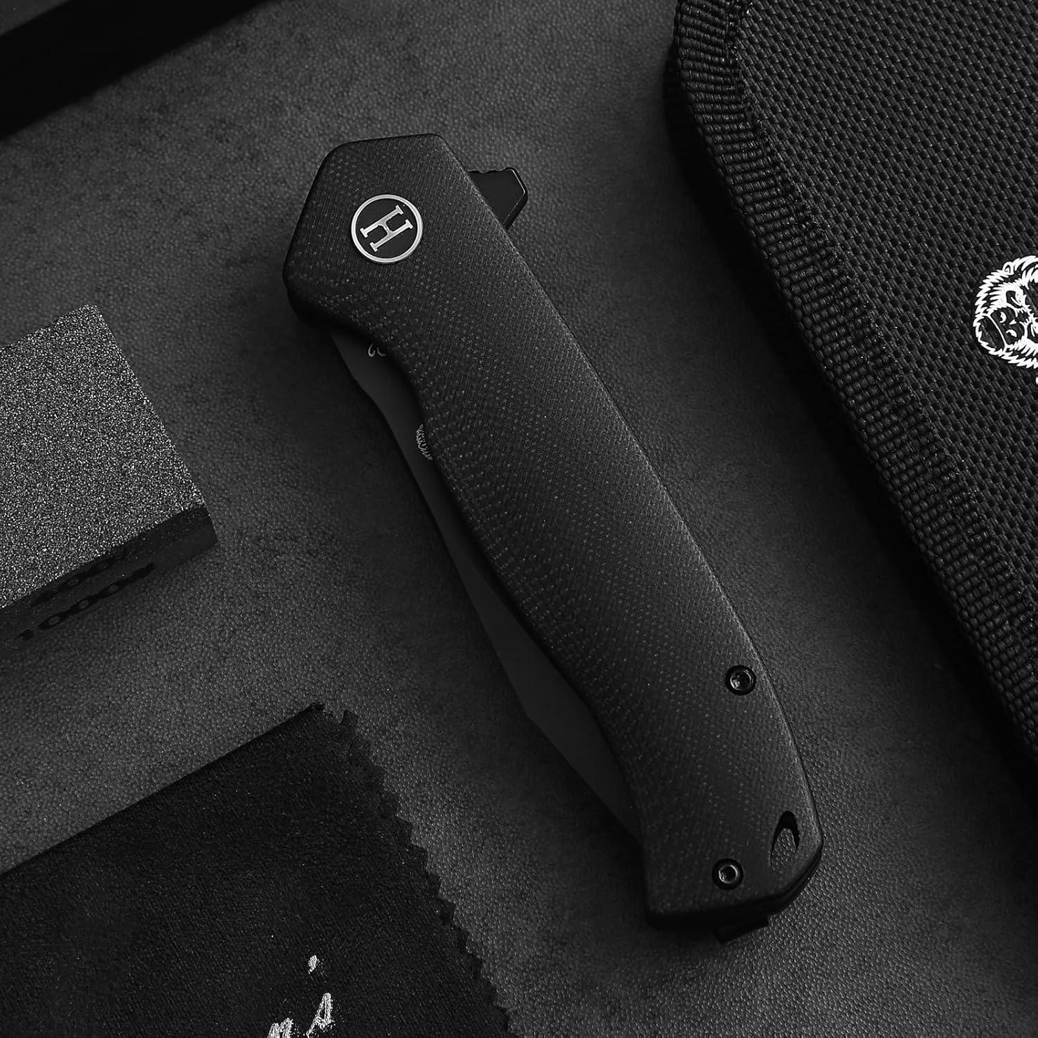 Cuchillo Plegable de Supervivencia Holtzman's Gorilla D2 19.4cm