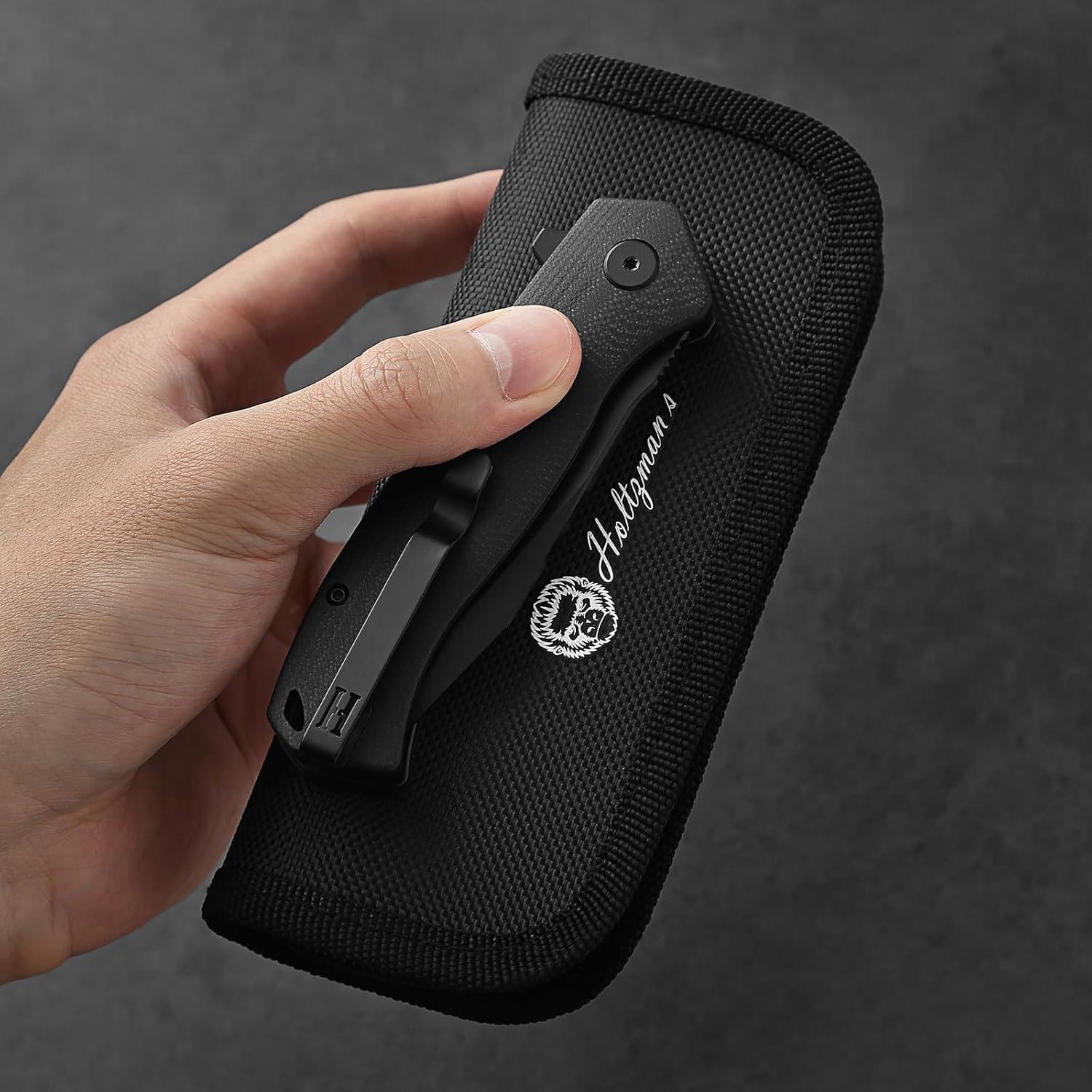 Cuchillo Plegable de Supervivencia Holtzman's Gorilla D2 19.4cm