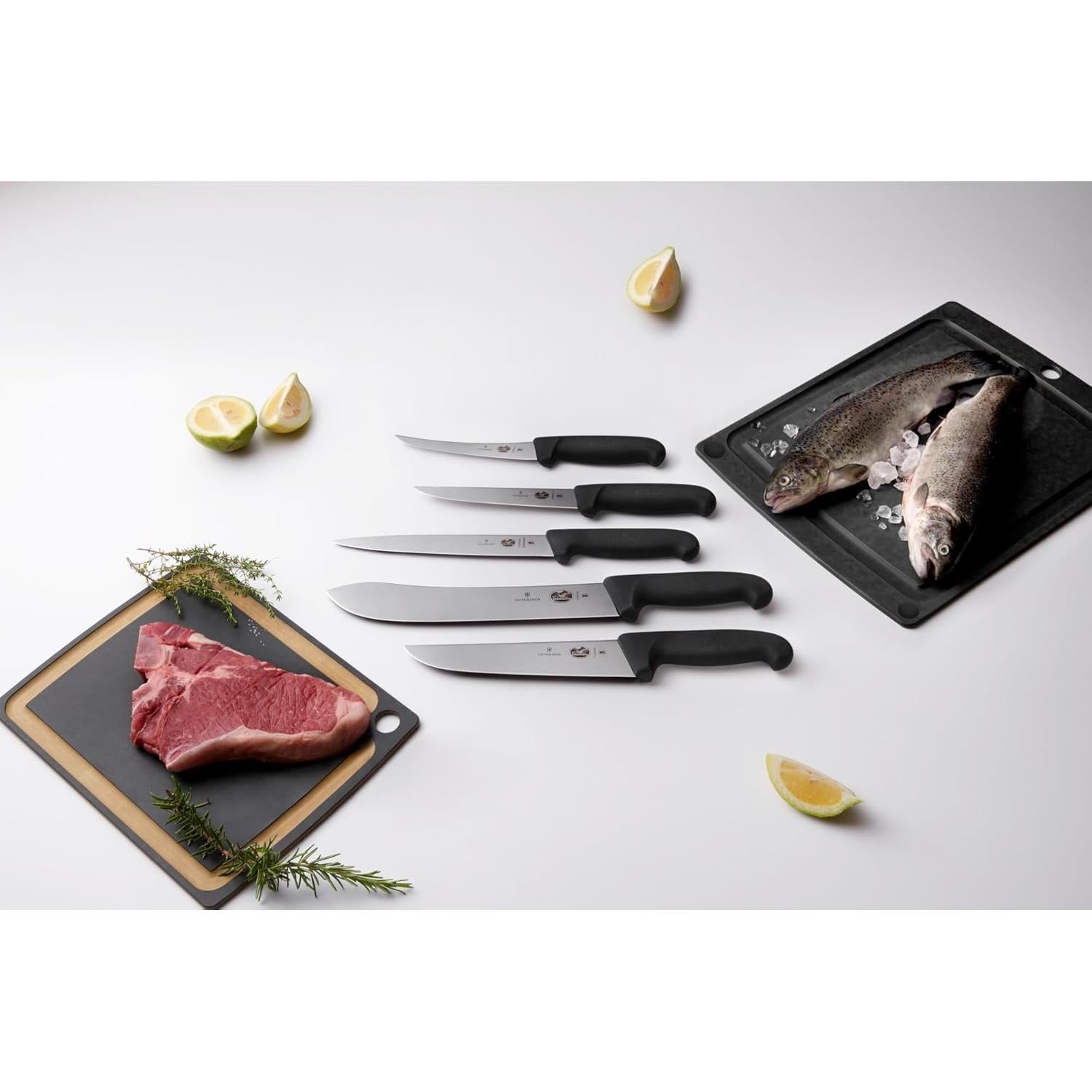 Cuchillo de Carnicero Victorinox Fibrox Pro 25 cm Acero Inoxidable