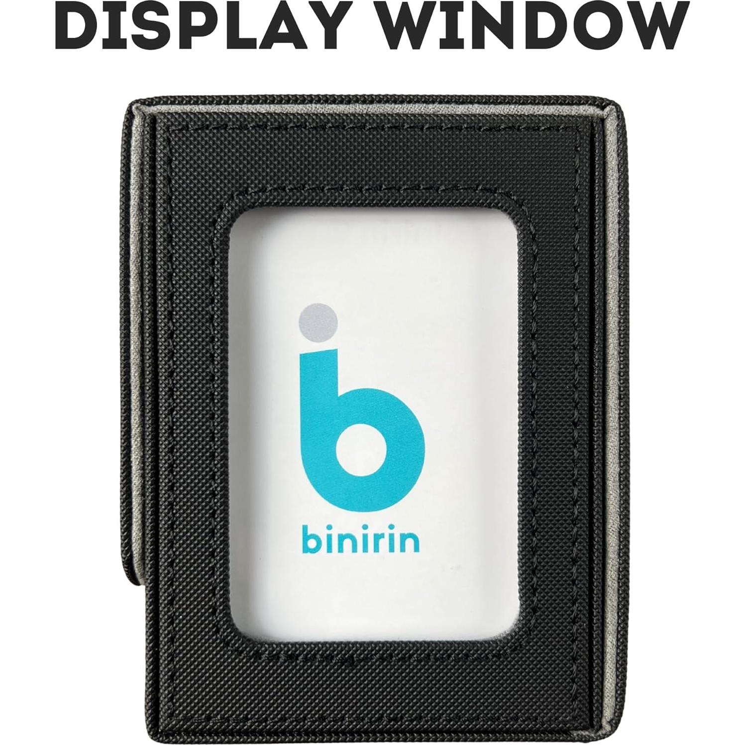 Caja de Almacenamiento para Cartas Binirin 280+ Negro y Gris