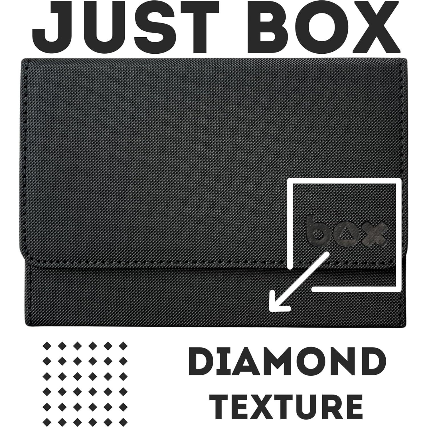 Caja de Almacenamiento para Cartas Binirin 280+ Negro y Gris