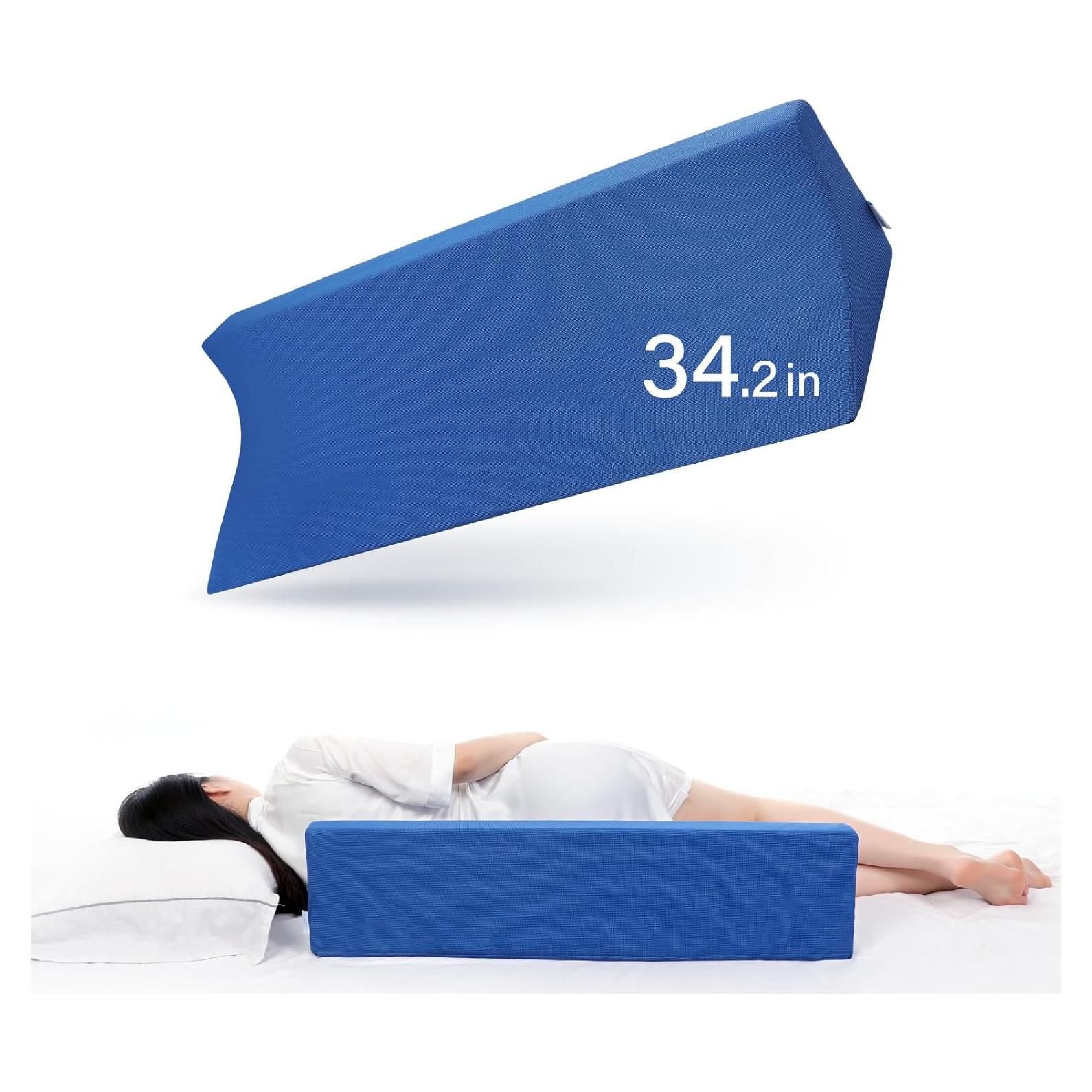 Almohada Cuña 30° Fanwer 86.9 cm Espuma Viscoelástica Azul
