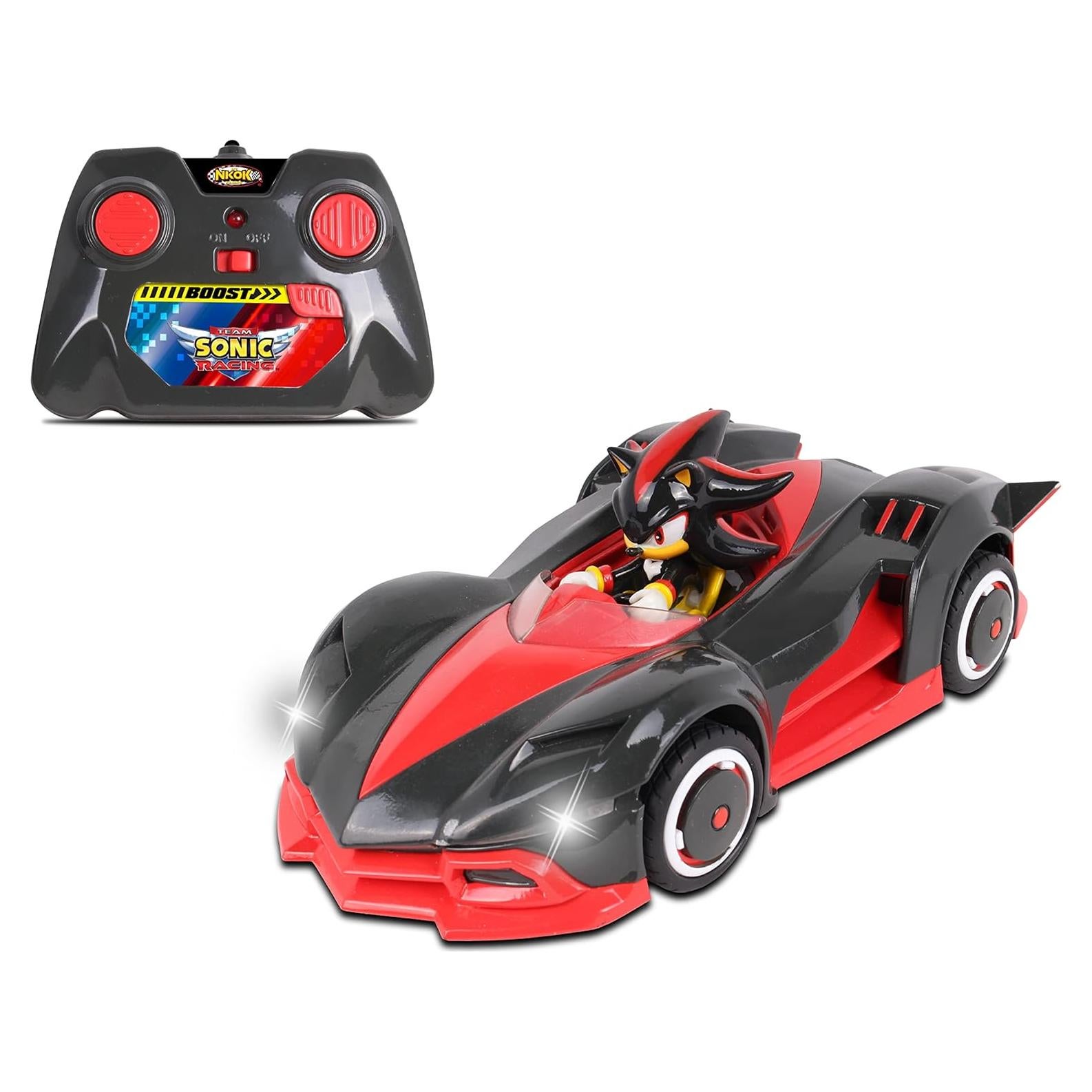 Coche RC NKOK Turbo Boost Shadow The Hedgehog 29cm