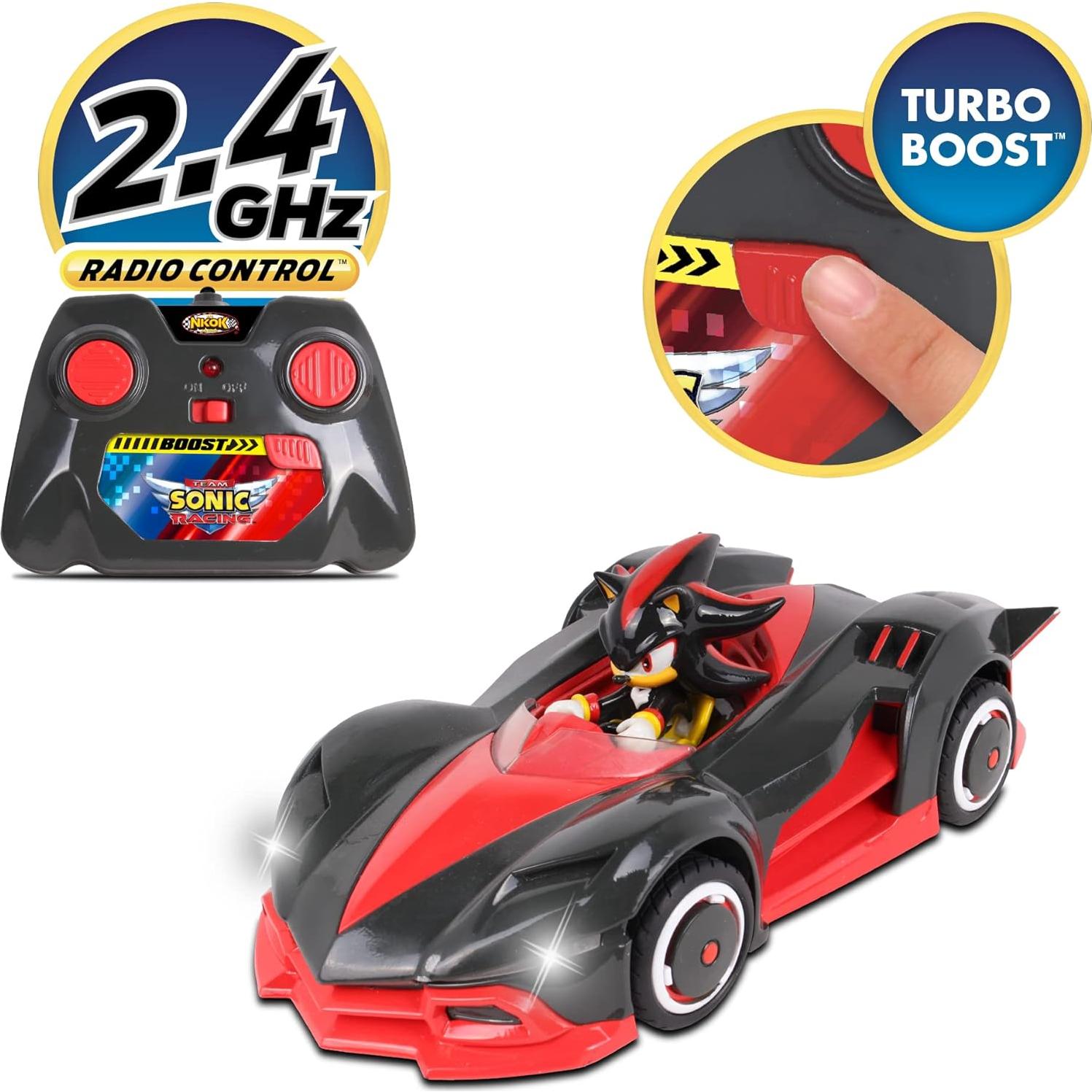Coche RC NKOK Turbo Boost Shadow The Hedgehog 29cm