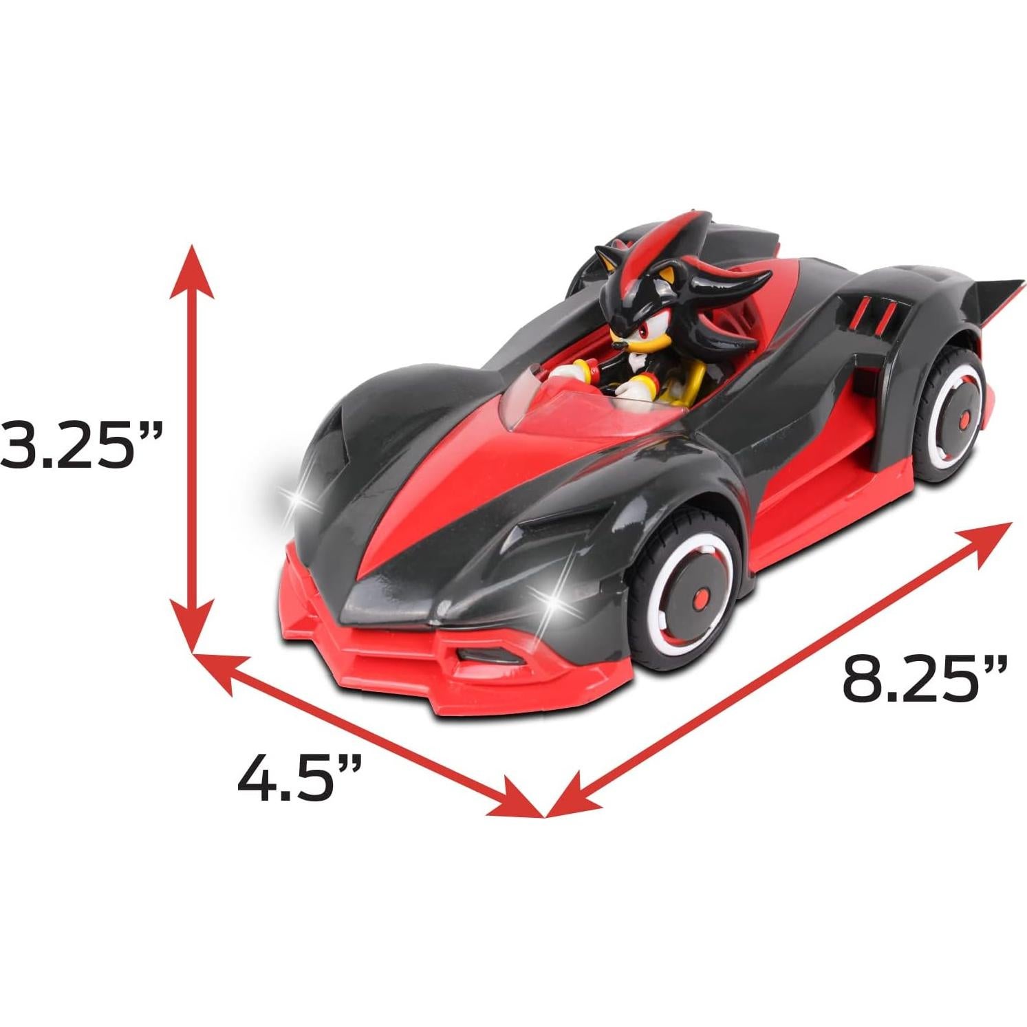 Coche RC NKOK Turbo Boost Shadow The Hedgehog 29cm