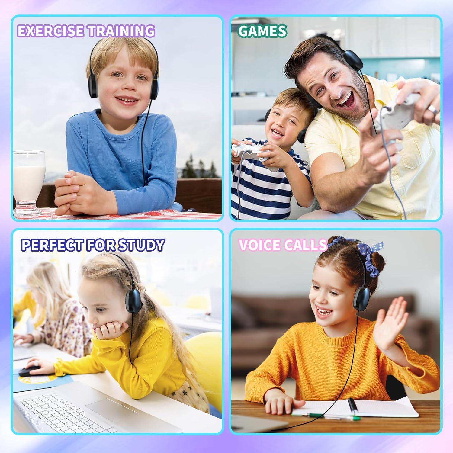 Auriculares con Cable ZHENWAY 002 para Niños - Paquete de 16