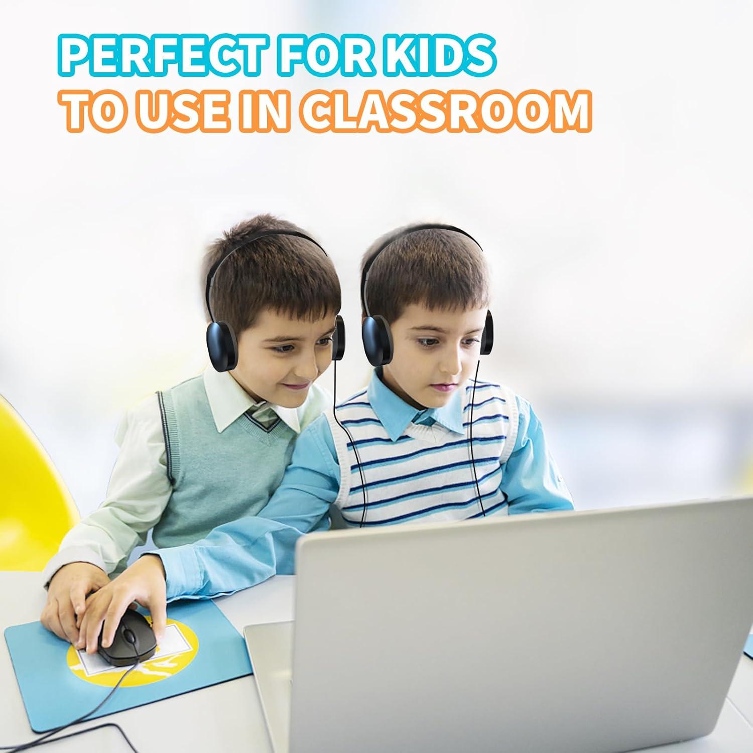 Auriculares con Cable ZHENWAY 002 para Niños - Paquete de 16