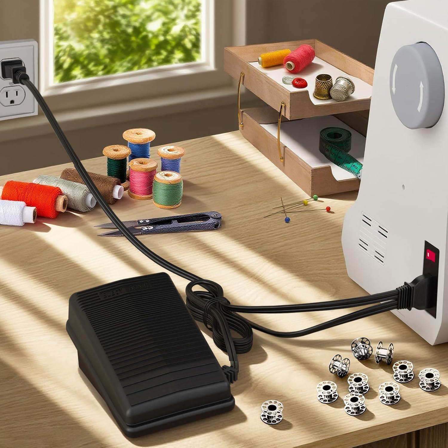 Pedal y Cable de Alimentación para Máquina de Coser Singer #359102-001