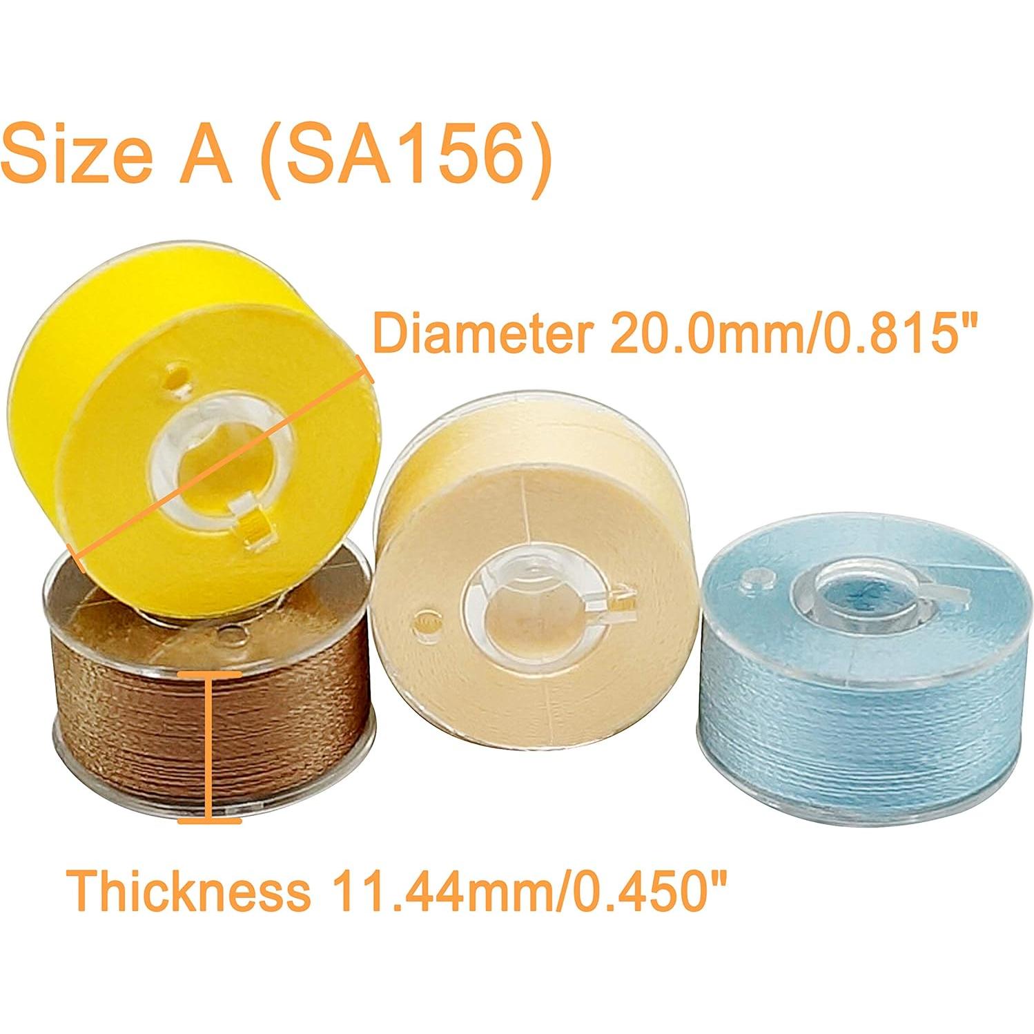 Hilo preenrollado 25 piezas brothread 70D/2 colores variados