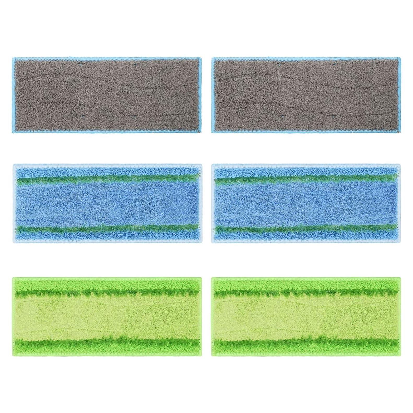 Extolife 6 Almohadillas M6 para iRobot Braava Jet m6