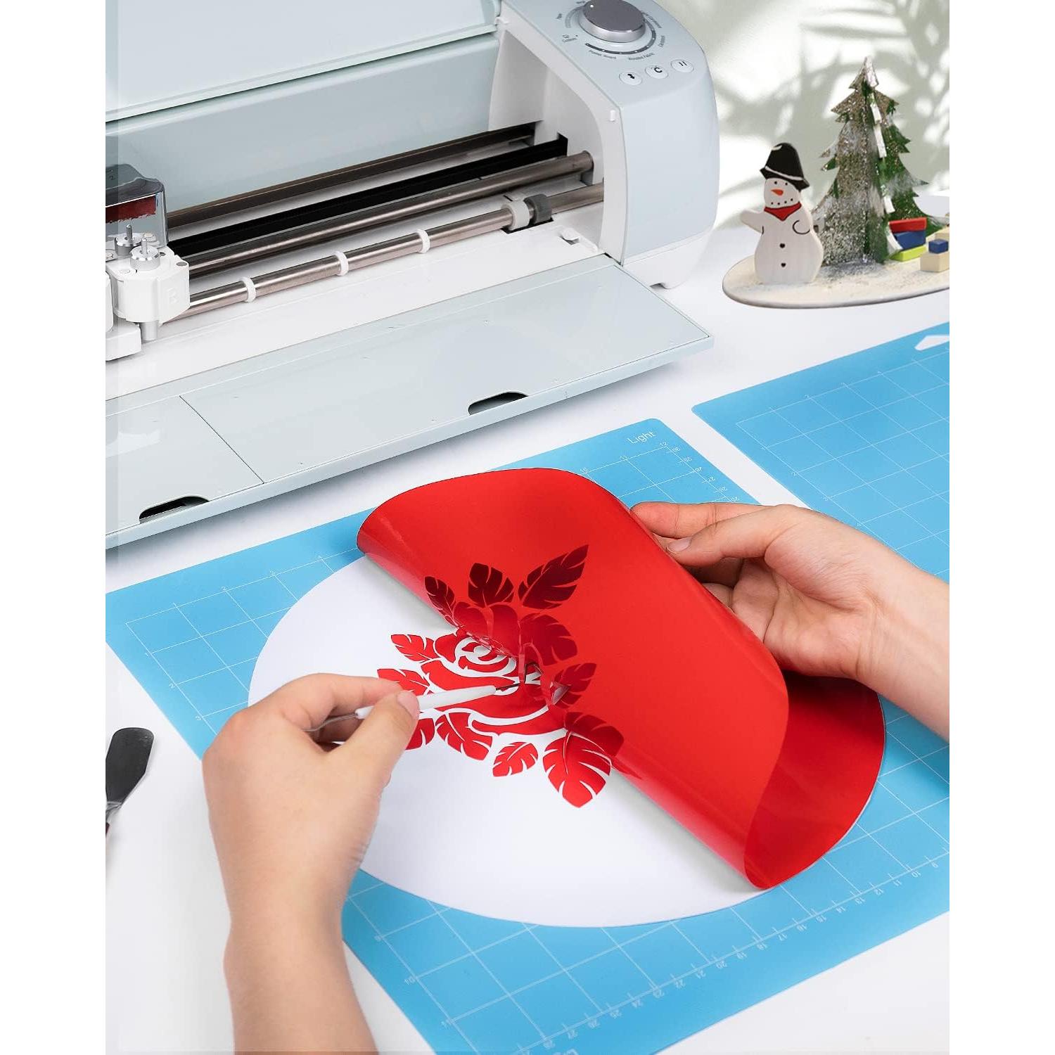 Alfombrillas de Corte Gwybkq 12x12 para Cricut - Paquete de 12