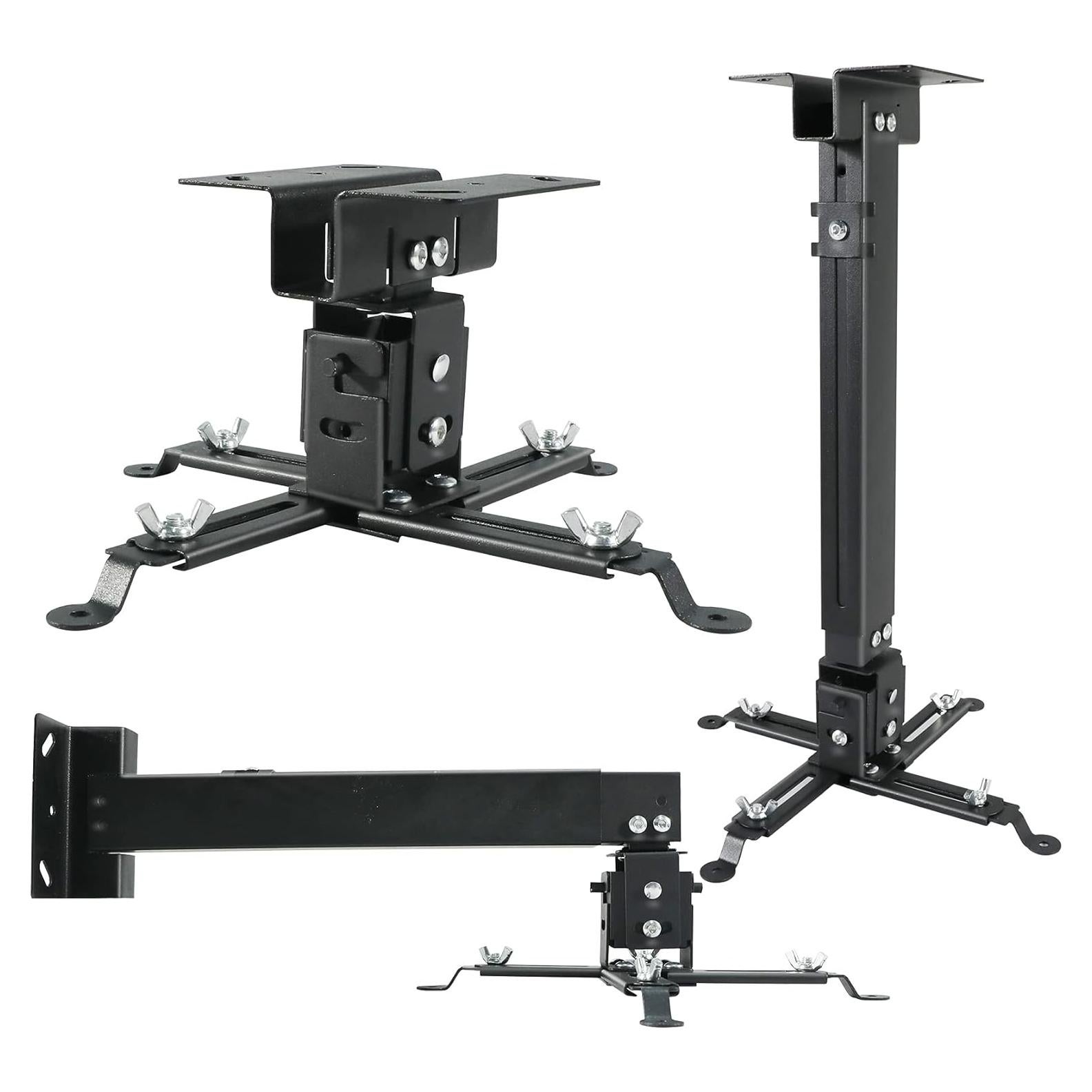 Soporte Universal para Proyector Homcine Negro Altura Ajustable 42.9-65.0 cm