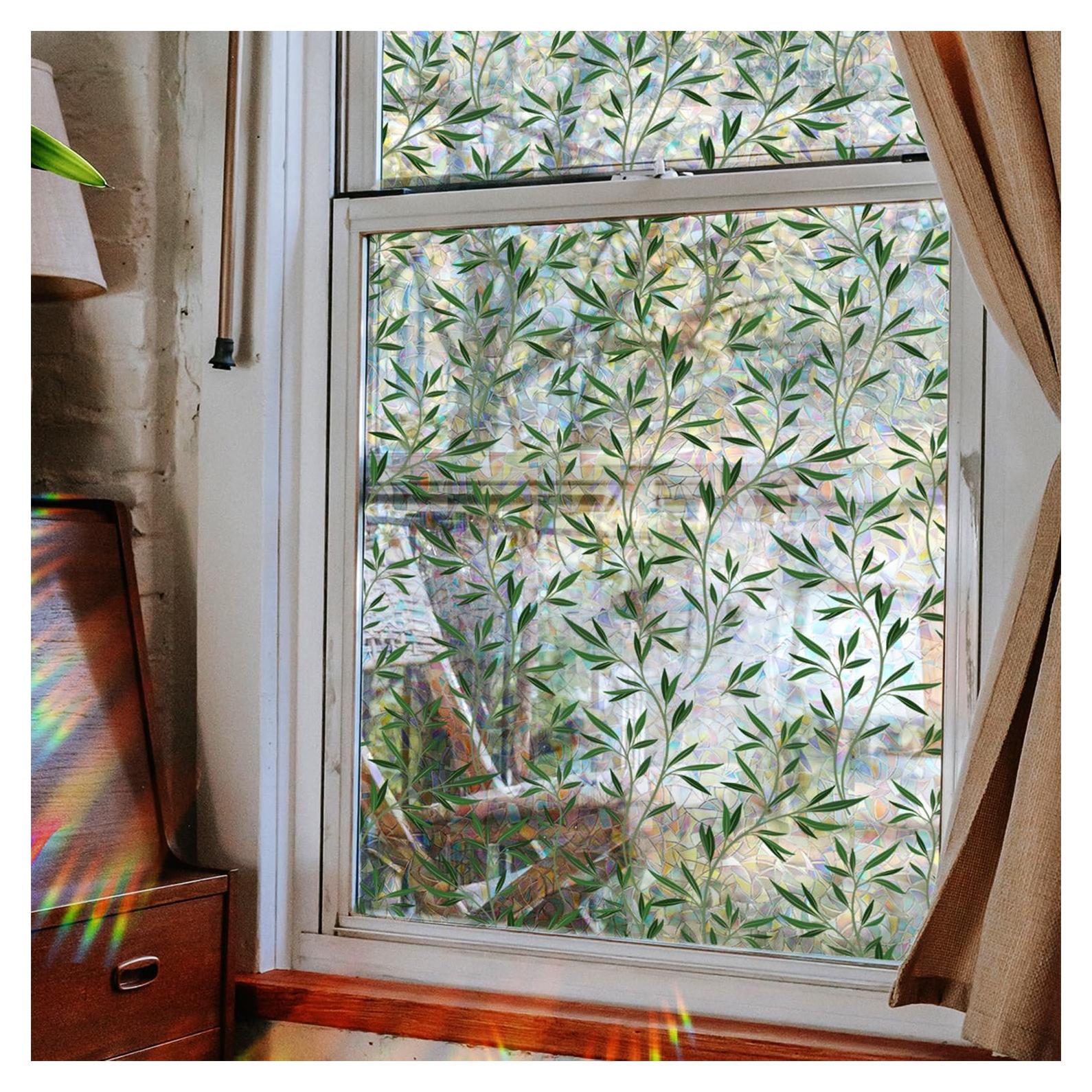 Película de Privacidad para Ventanas WBQMUNY 39.9x100.1 cm