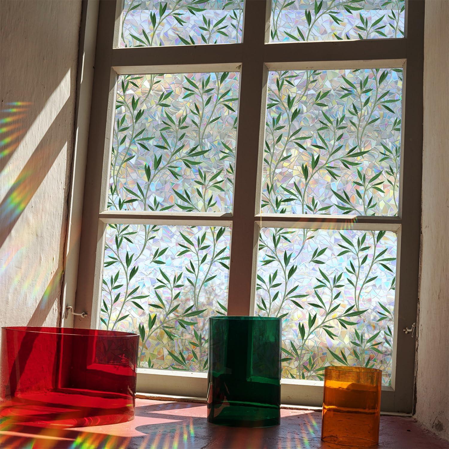 Película de Privacidad para Ventanas WBQMUNY 39.9x100.1 cm