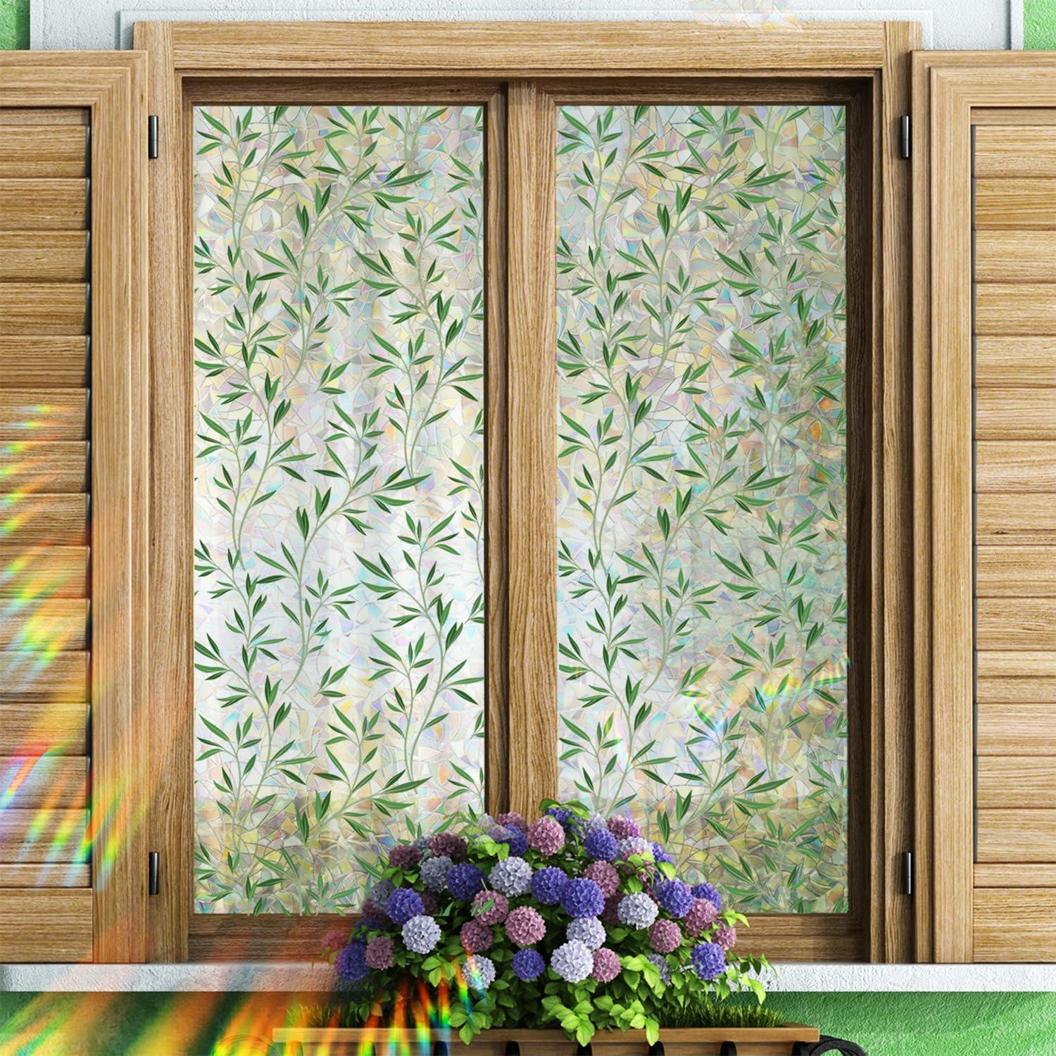 Película de Privacidad para Ventanas WBQMUNY 39.9x100.1 cm