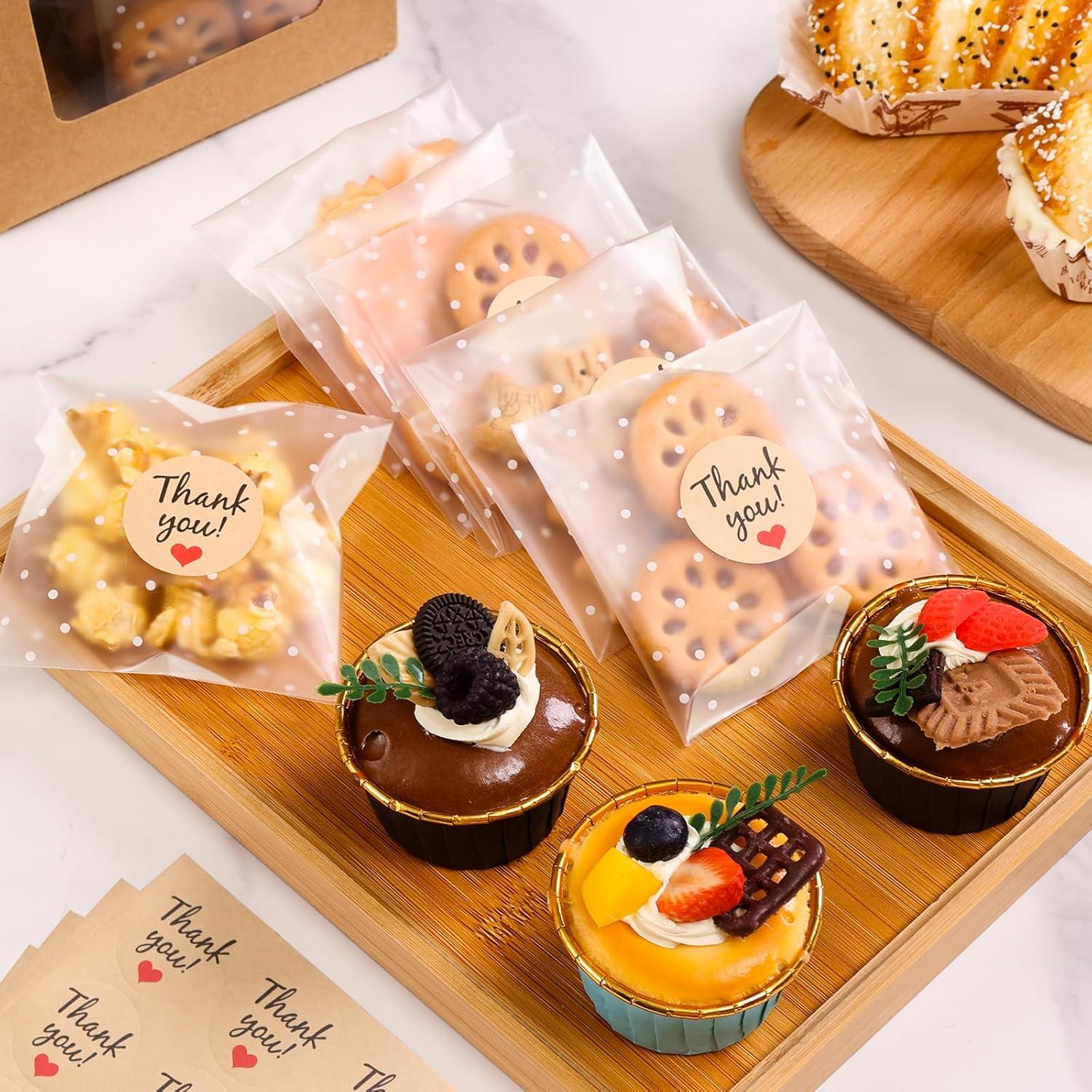 Bolsas de Galletas SUREHOME 10.2x10.2cm Paquete de 100