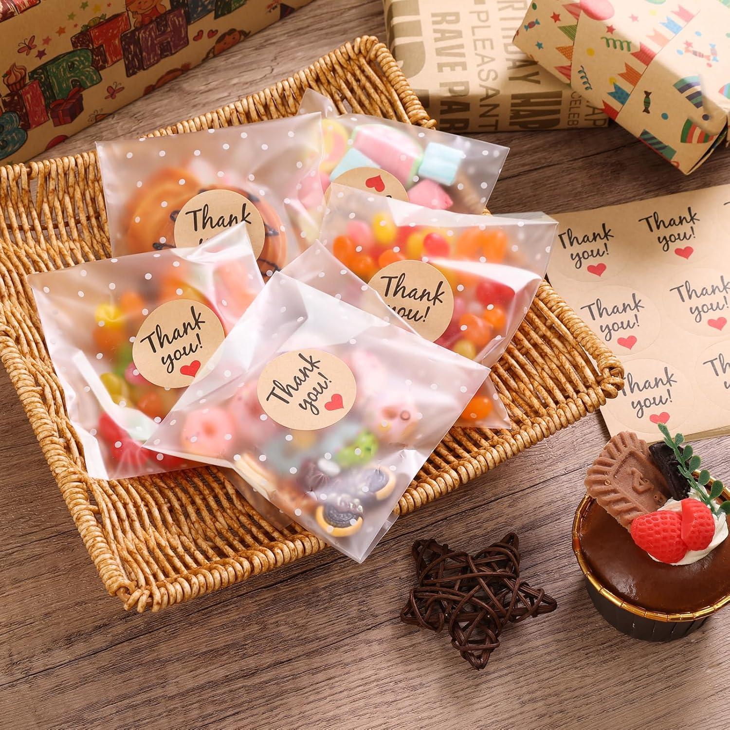 Bolsas de Galletas SUREHOME 10.2x10.2cm Paquete de 100