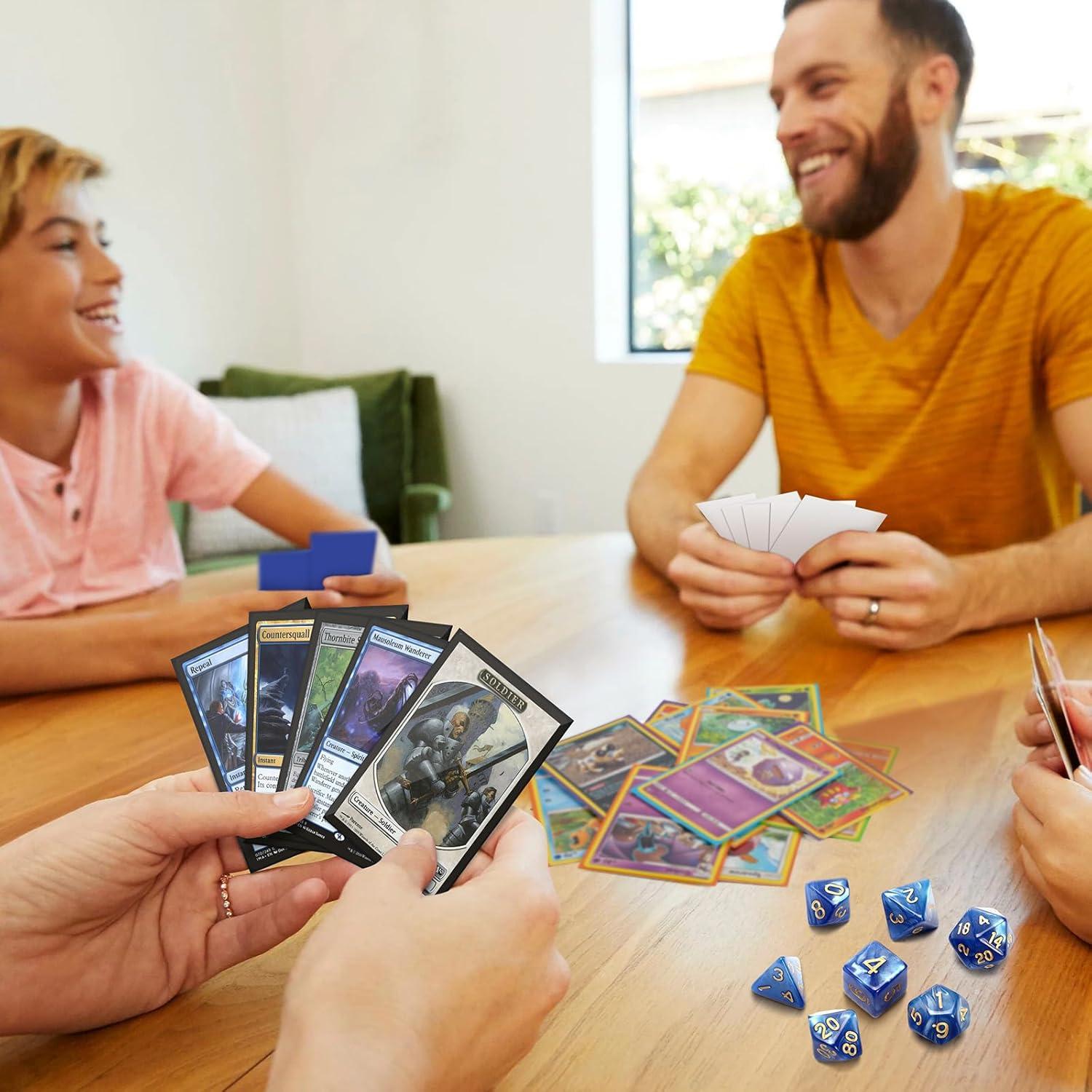 Paquete de 1000 fundas para cartas Mlikero 5 colores