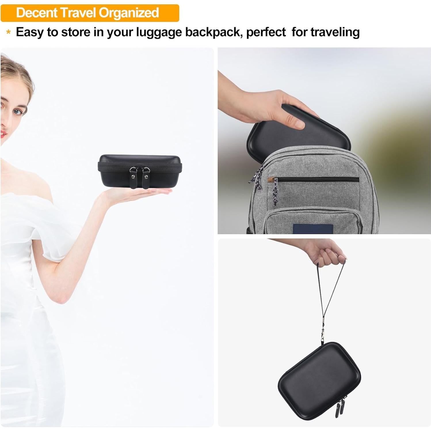 Funda de Transporte Elonbo para Cámara Fujifilm Instax Mini EVO Negra