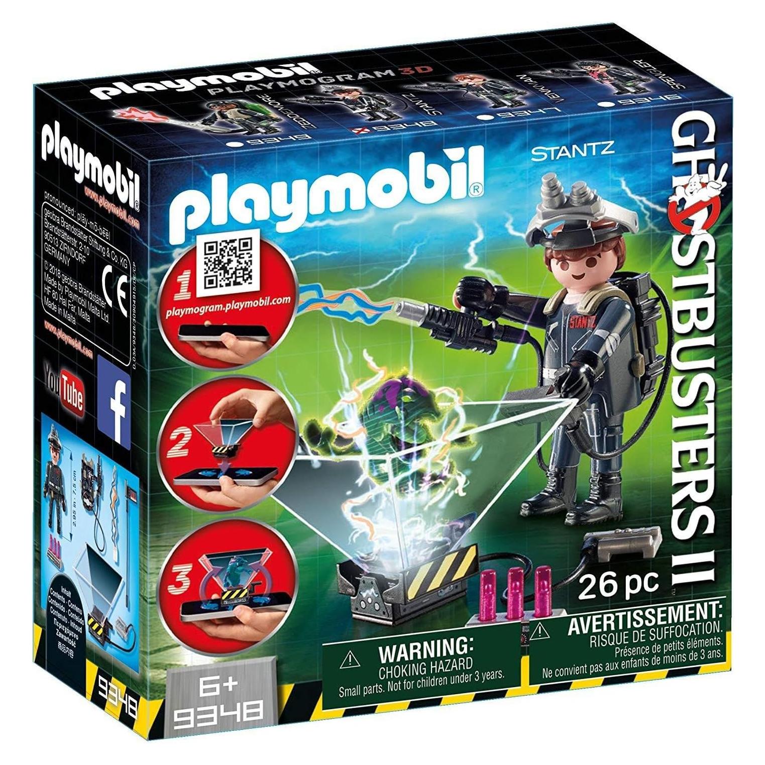 Figura Cazafantasmas II Raymond Stantz Playmobil 9348